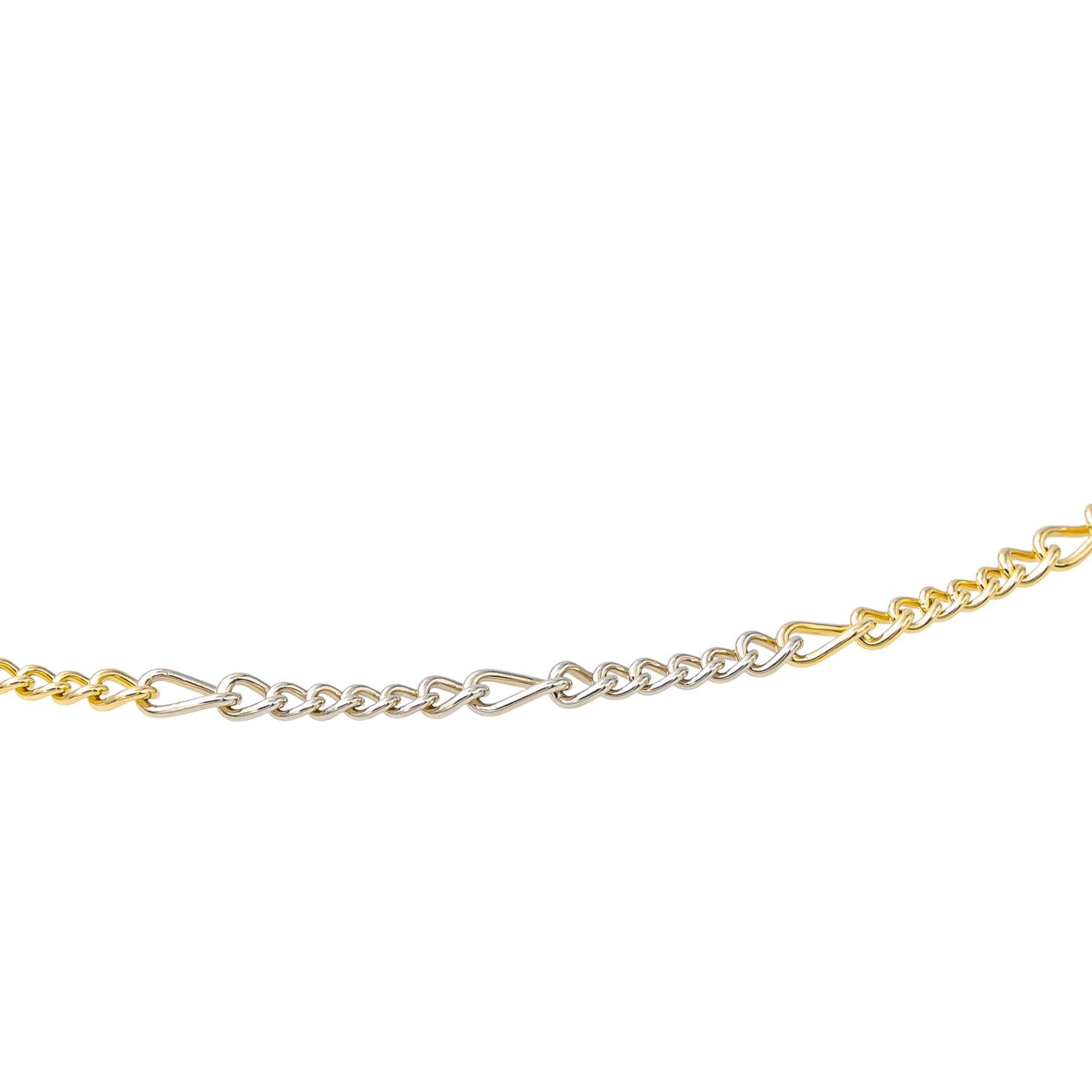 Pomellato Collier Chaine Or blanc, Or blanc