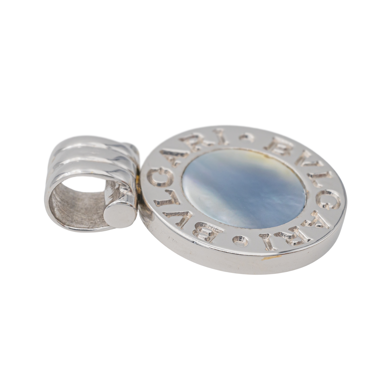Bulgari Pendant White gold Onyx