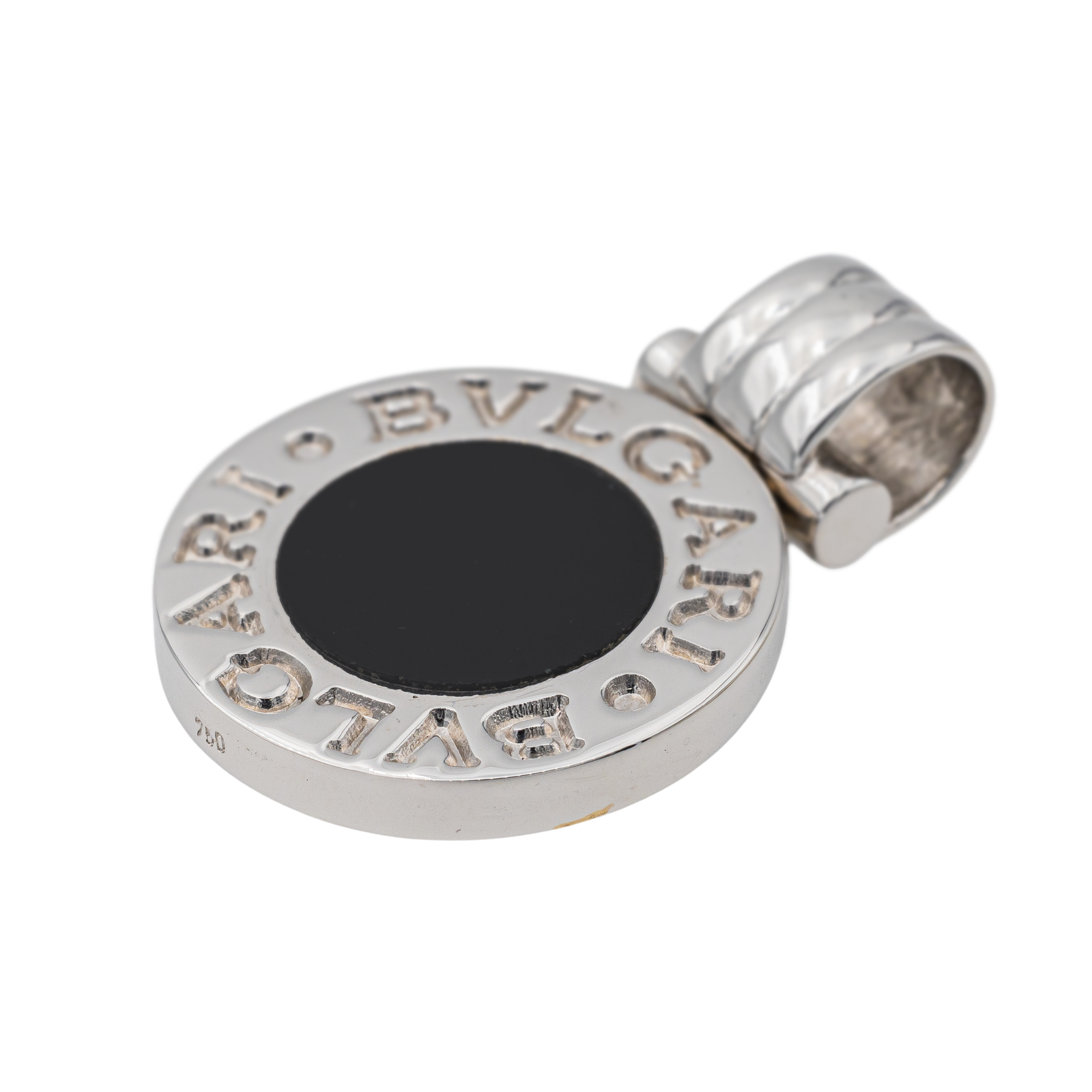 Bulgari Pendant White gold Onyx