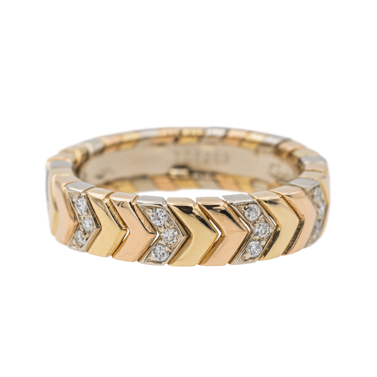 Cartier Bague Or jaune, Or rose, Or blanc Diamant - Maison Eloe
