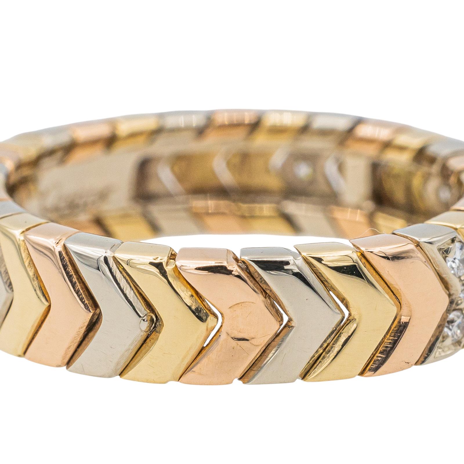 Cartier Ring Yellow gold, Pink gold, White gold Diamond