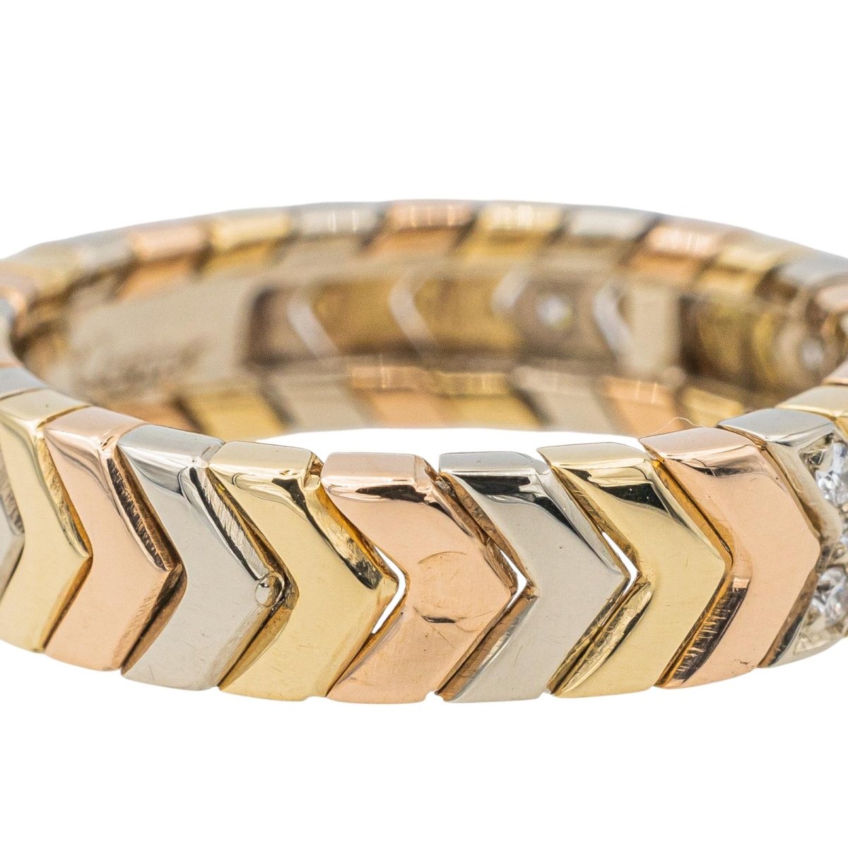 Cartier Bague Or jaune, Or rose, Or blanc Diamant - Maison Eloe