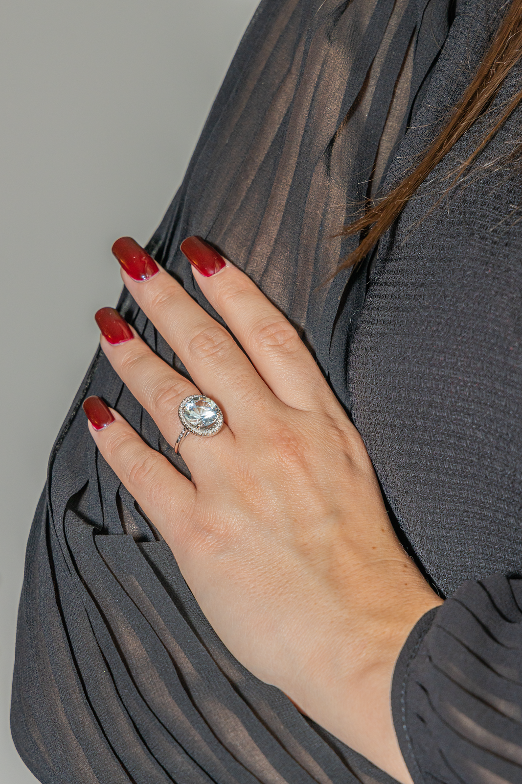 Mauboussin Bague Vraiment toi Or blanc Aigue Marine