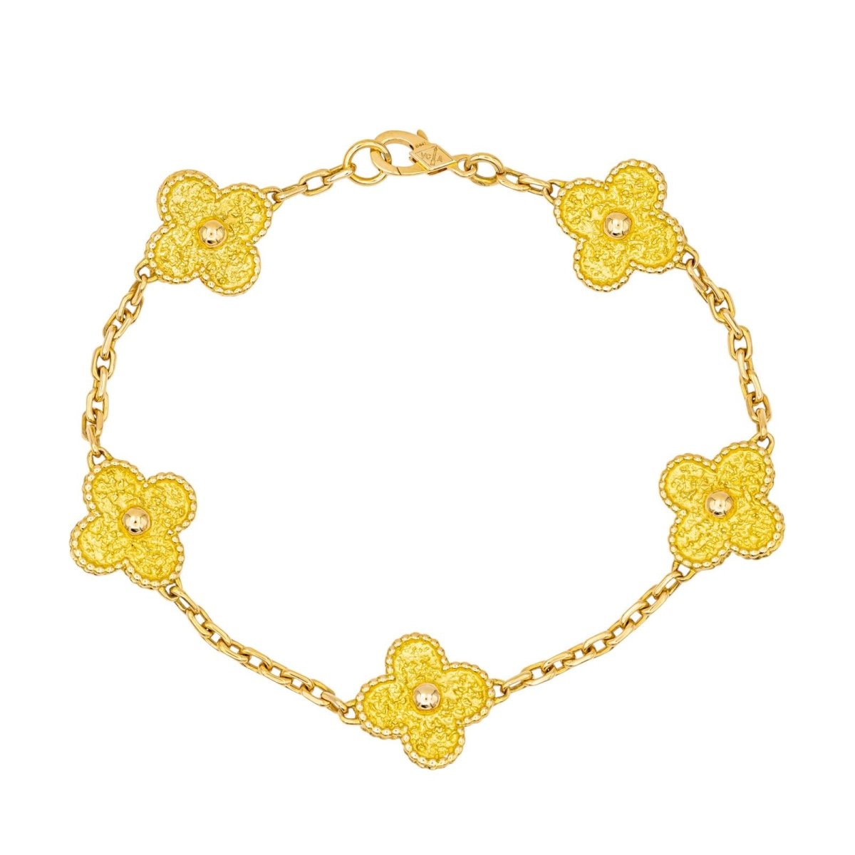 Van Cleef & Arpels Bracelet Alhambra Or jaune - Maison Eloe