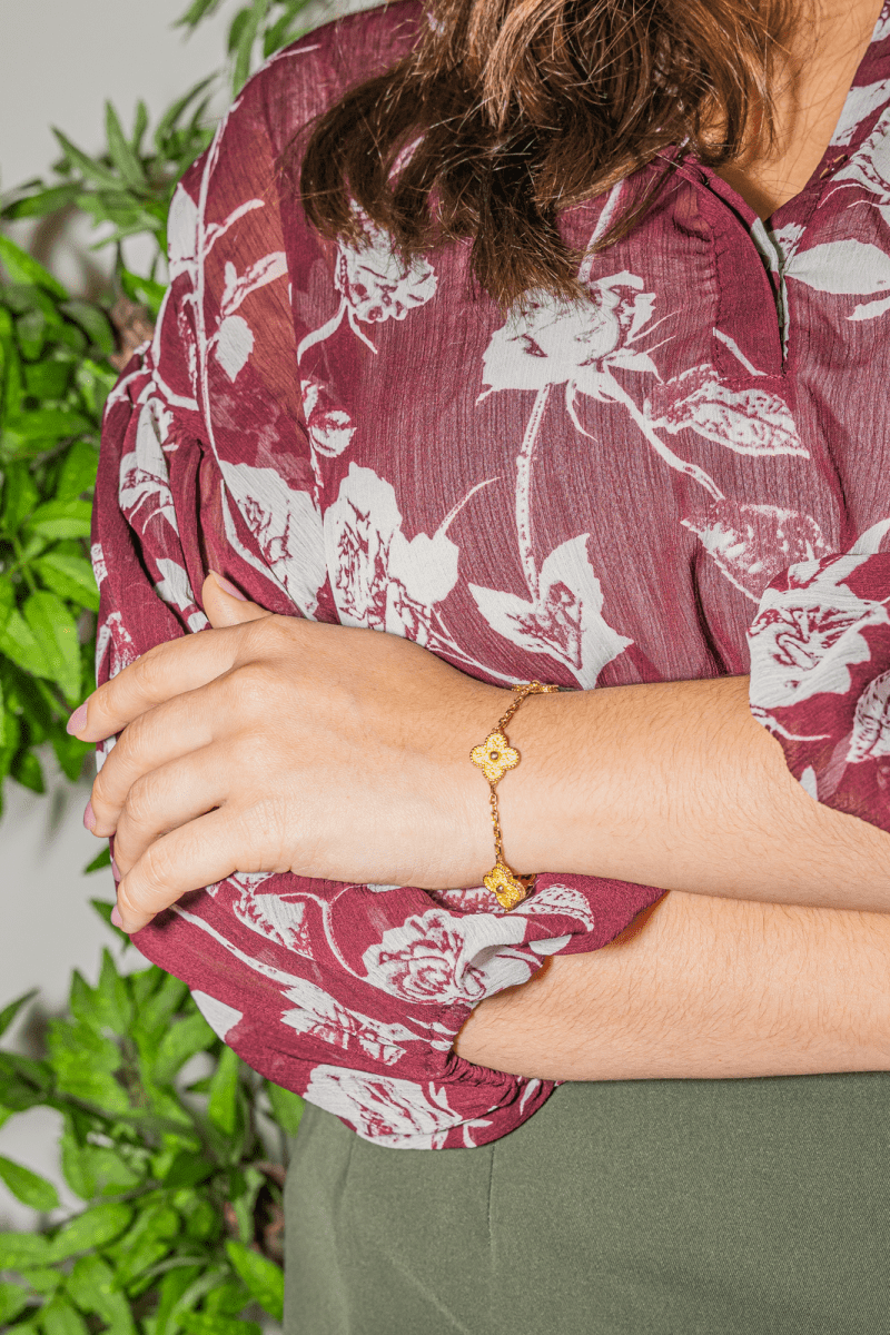 Van Cleef & Arpels Bracelet Alhambra Or jaune - Maison Eloe