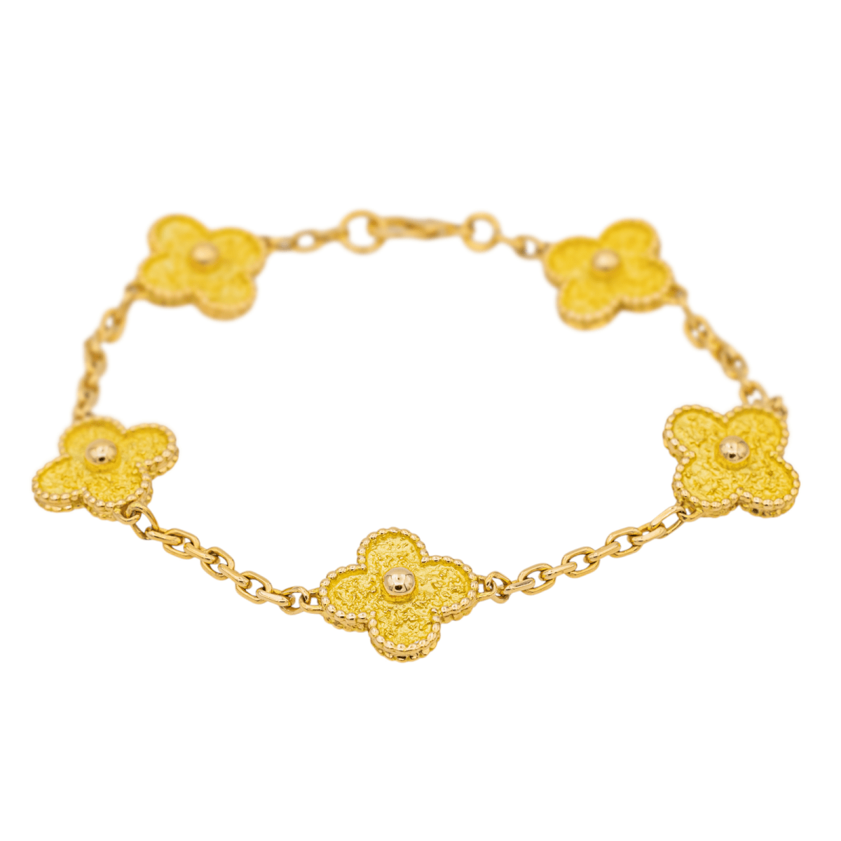 Van Cleef & Arpels Bracelet Alhambra Or jaune - Maison Eloe