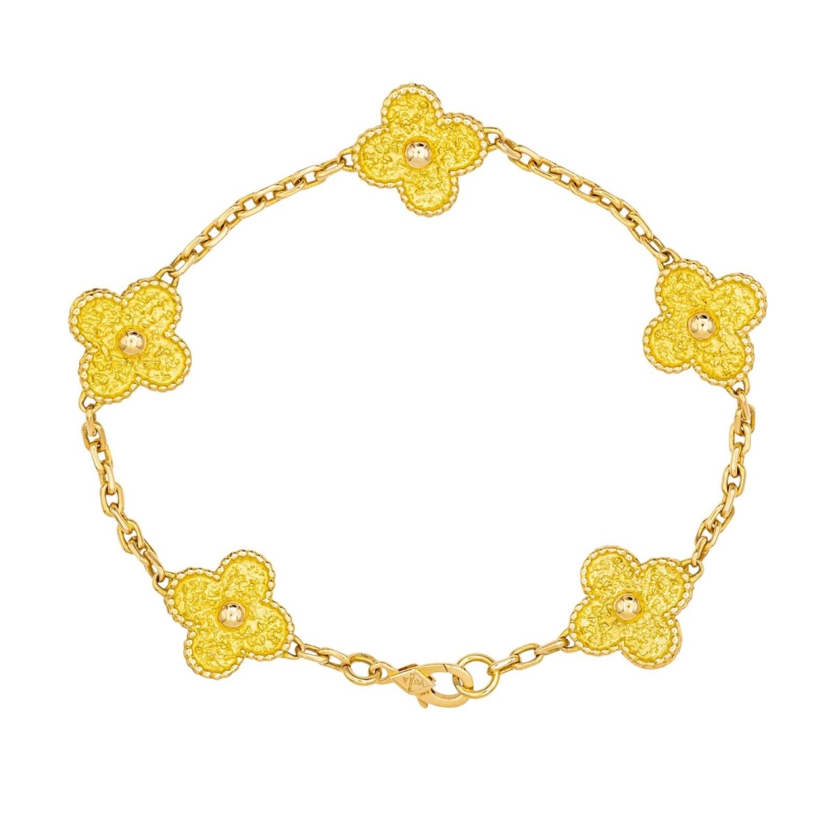 Van Cleef & Arpels Bracelet Alhambra Or jaune - Maison Eloe