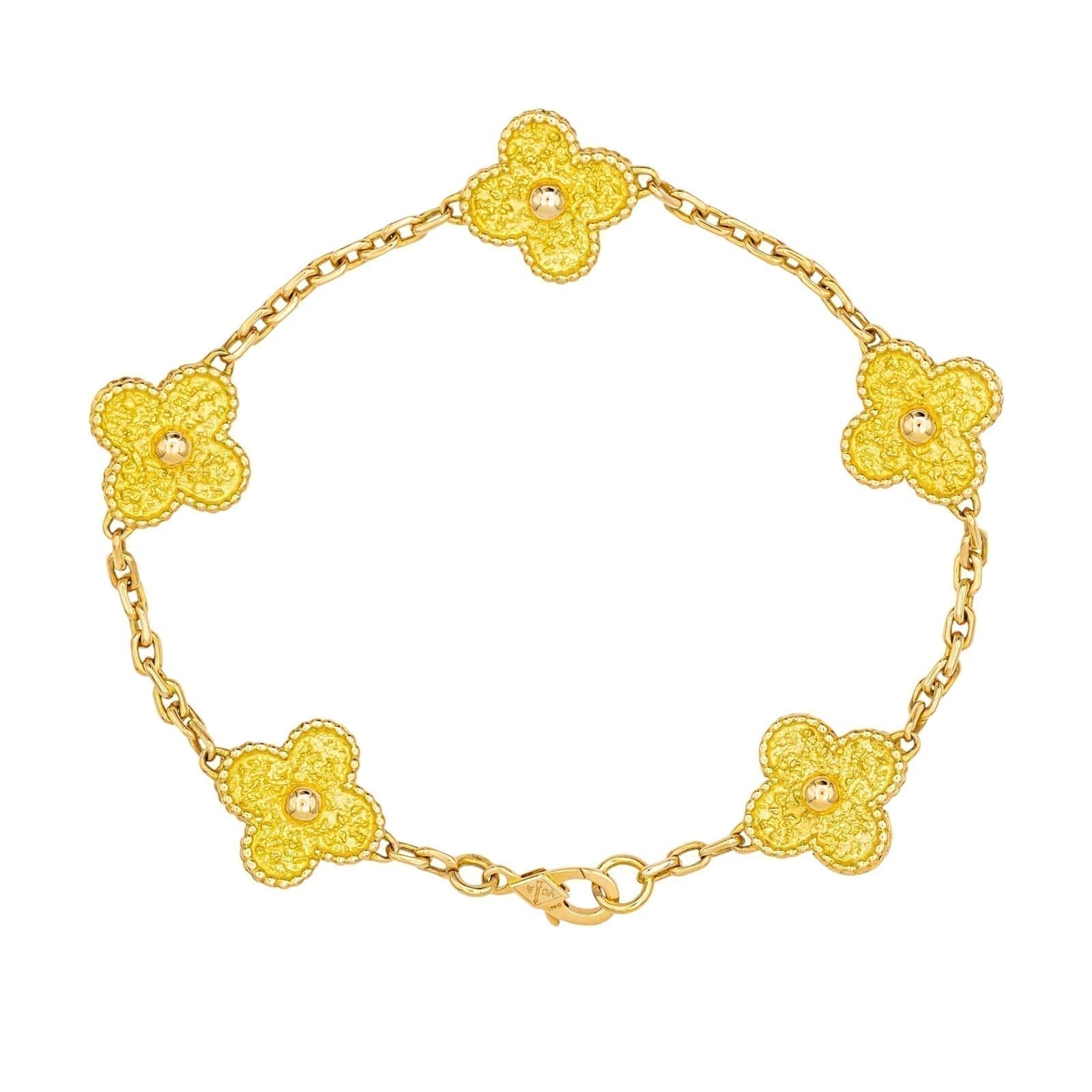 Van Cleef & Arpels Bracelet Alhambra Or jaune