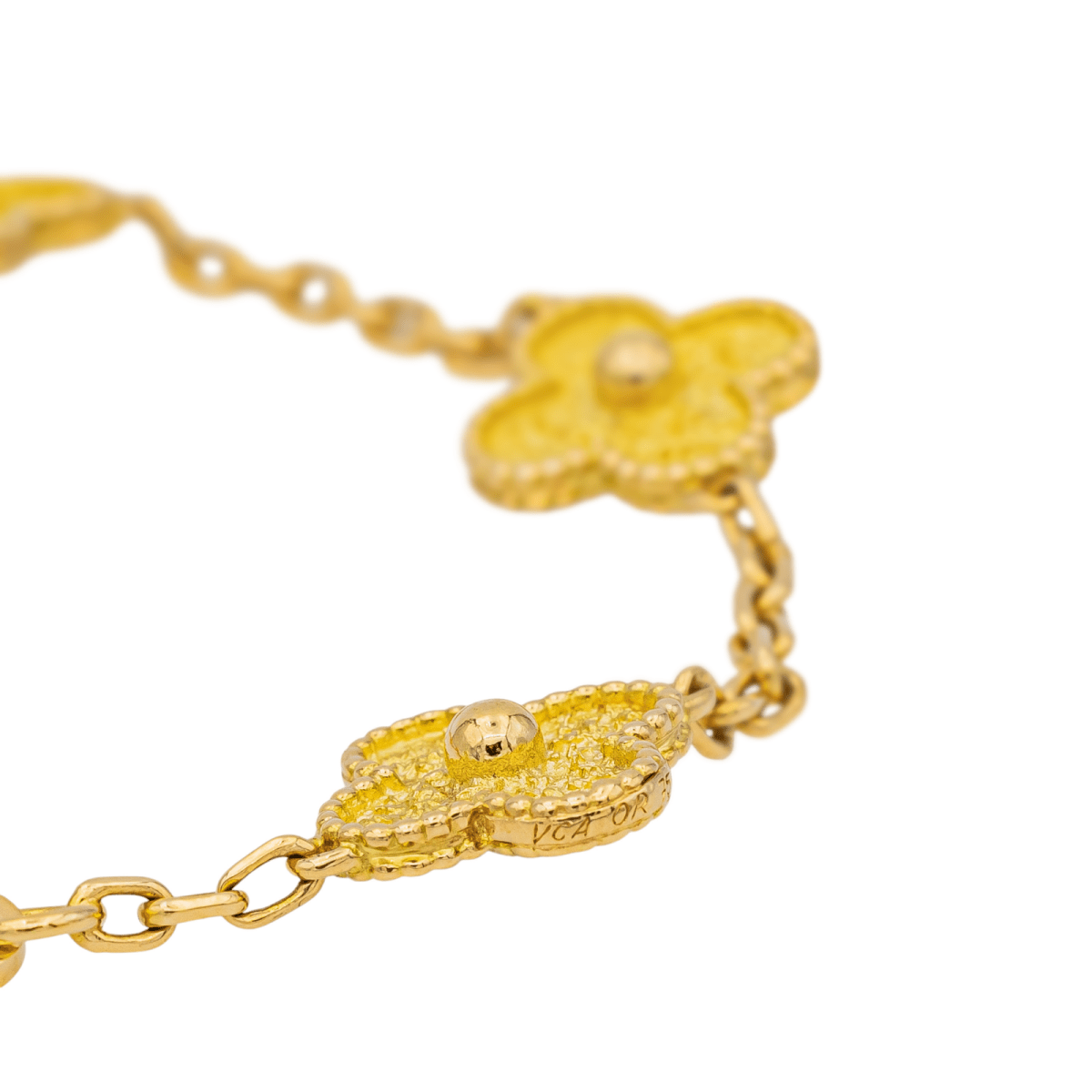 Van Cleef & Arpels Bracelet Alhambra Or jaune - Maison Eloe