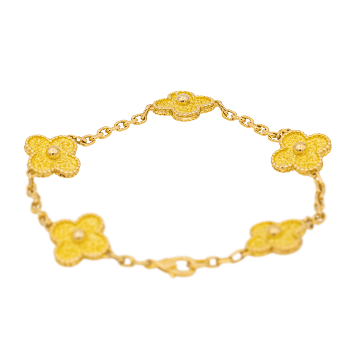 Van Cleef & Arpels Bracelet Alhambra Or jaune - Maison Eloe