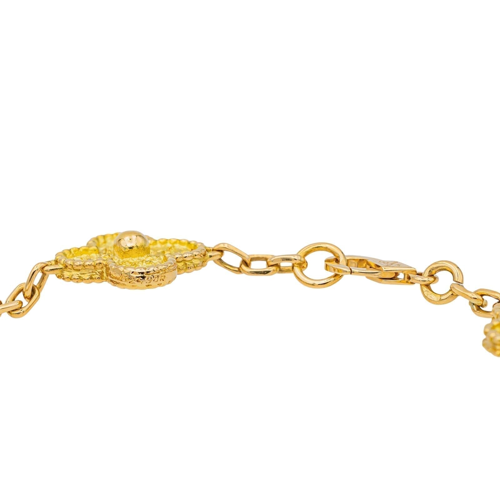 Van Cleef & Arpels Bracelet Alhambra Or jaune