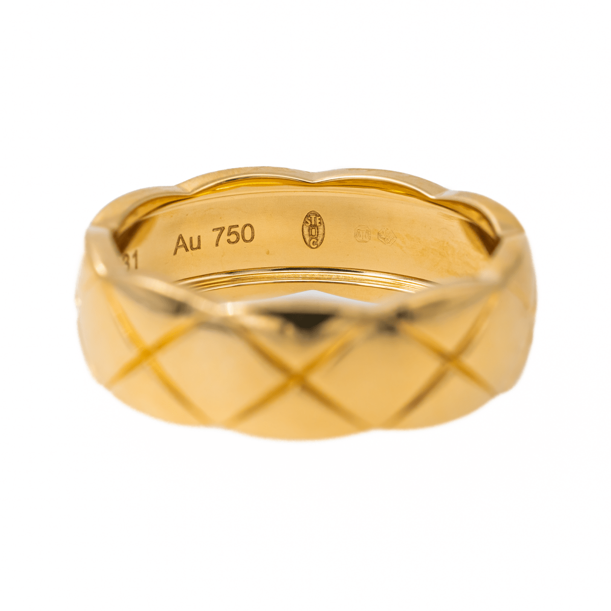 Chanel Bague Coco Crush Or jaune - Maison Eloe