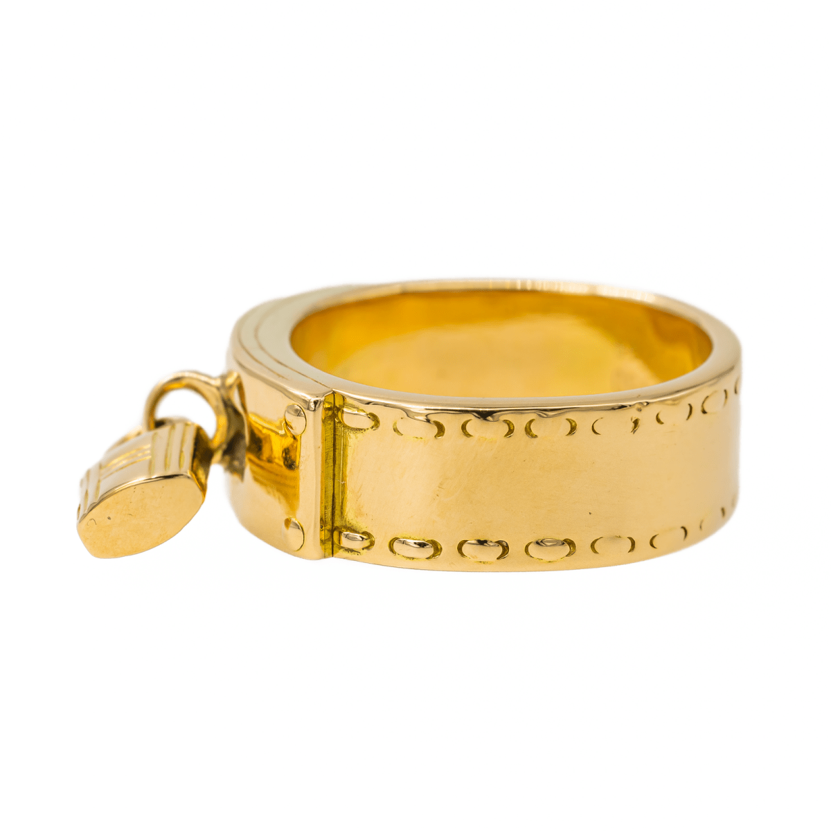 Hermès Bague Kelly Or jaune - Maison Eloe