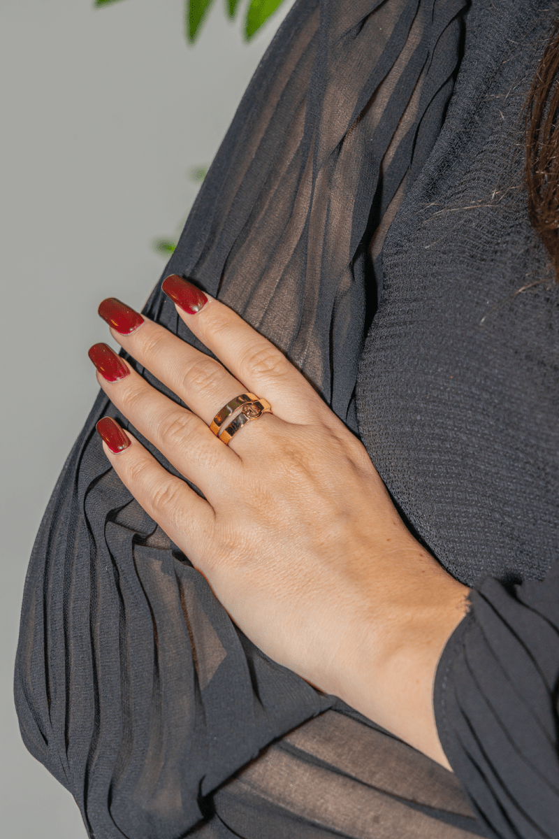 Hermès Bague Ceinture Or jaune - Maison Eloe