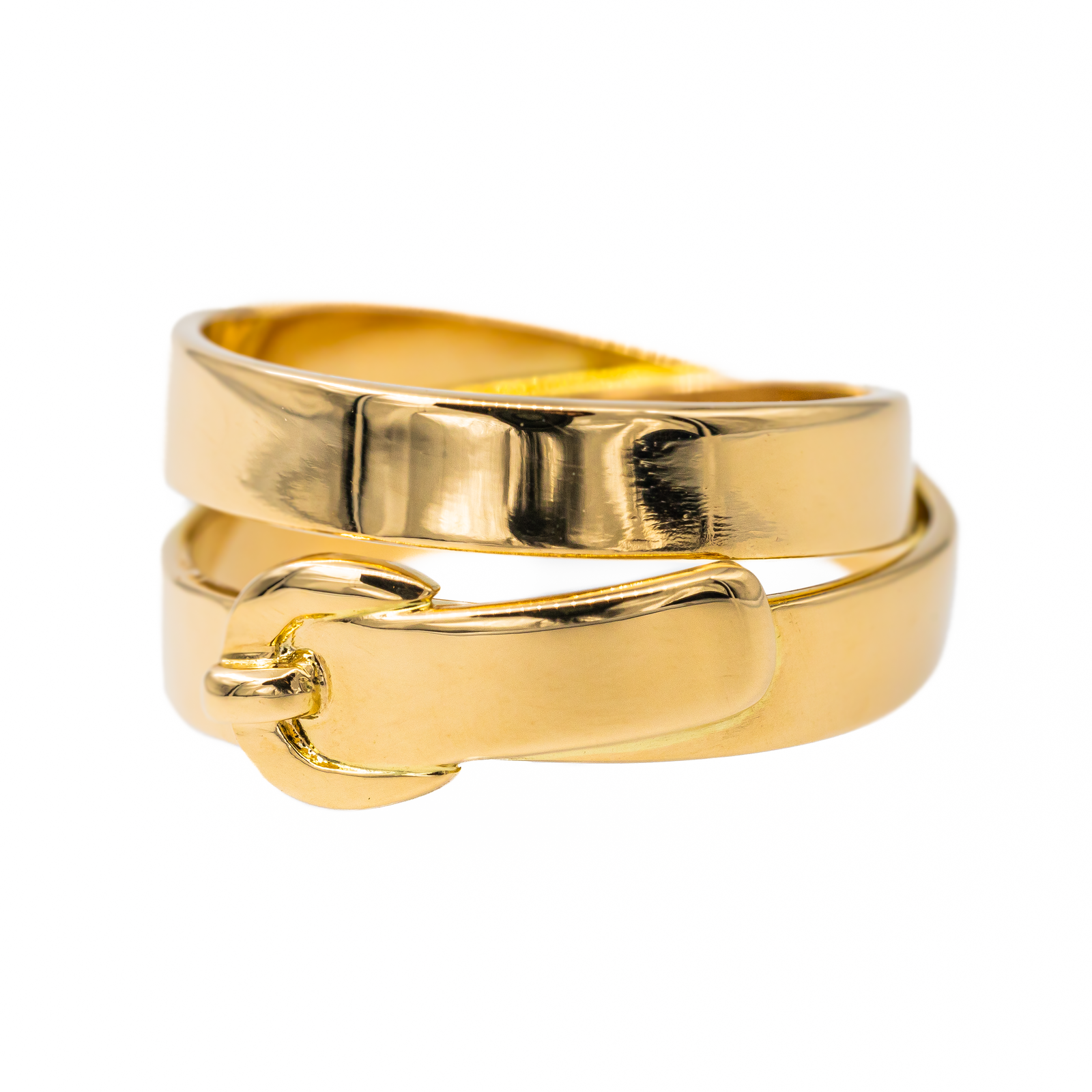 Hermès Yellow Gold Belt Ring