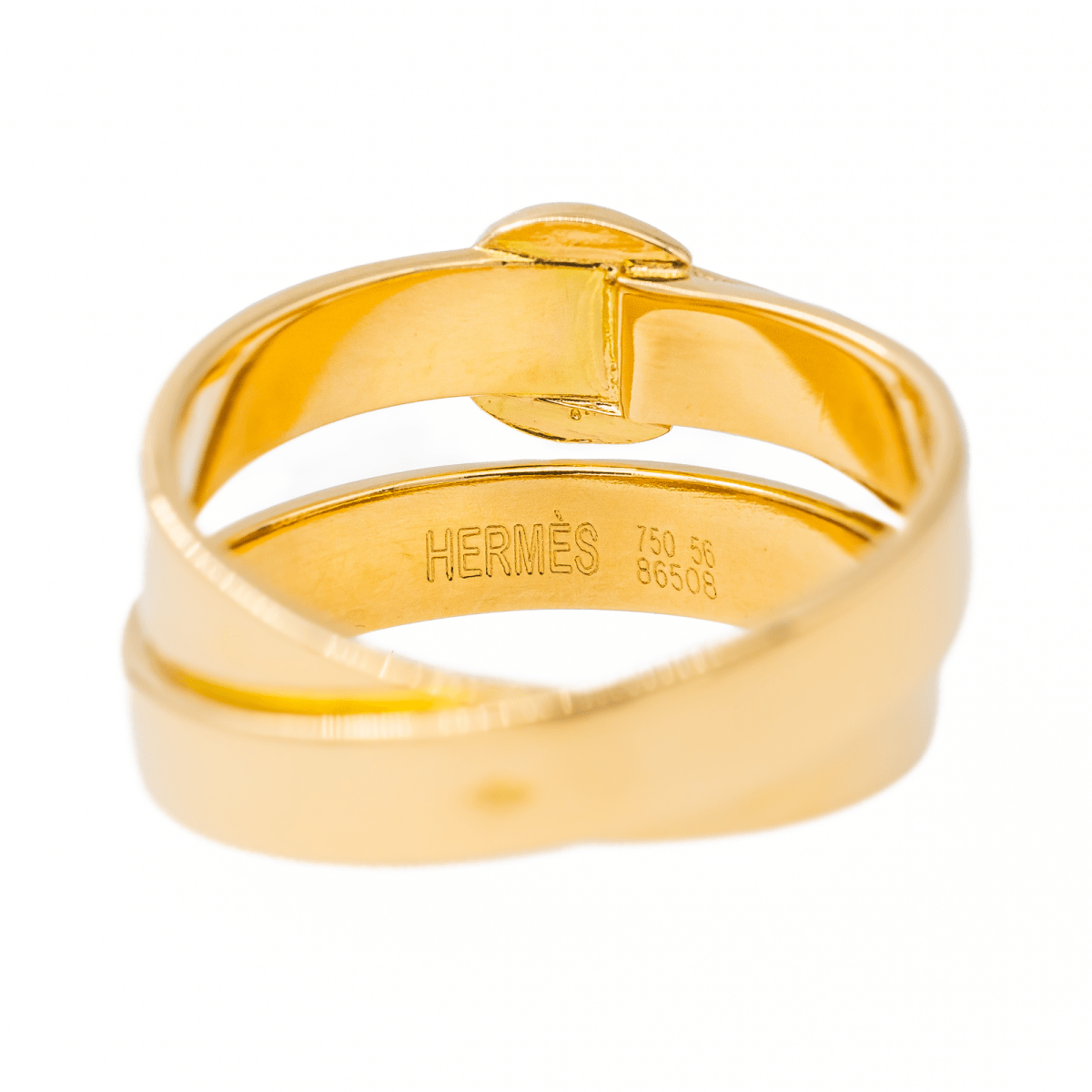 Hermès Bague Ceinture Or jaune - Maison Eloe