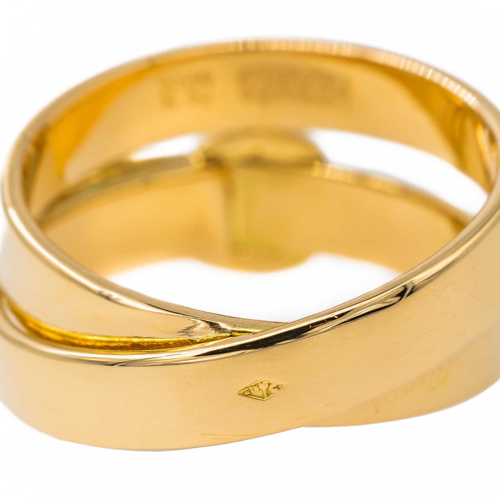 Hermès Yellow Gold Belt Ring