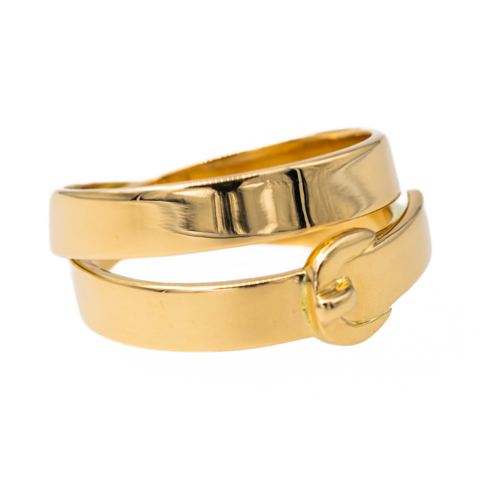 Hermès Yellow Gold Belt Ring