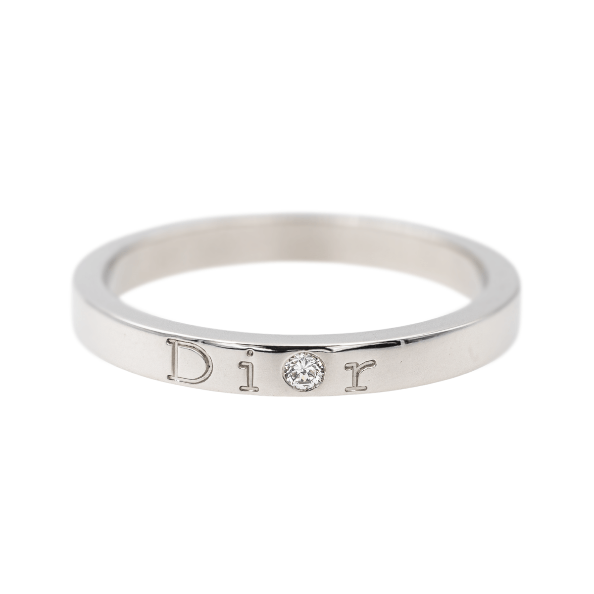 Dior Bague Platine Diamant - Maison Eloe