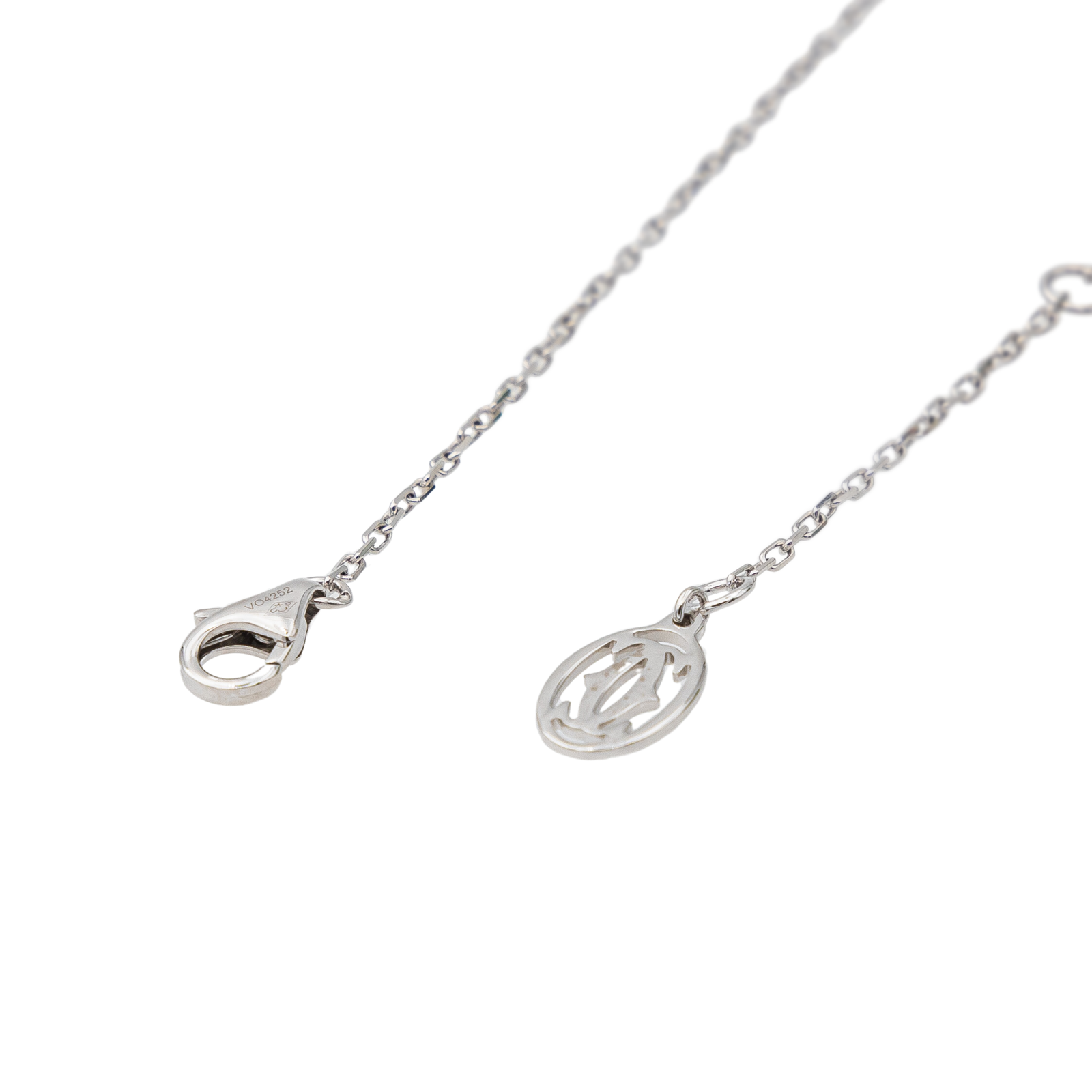 Cartier Cartier d'amour Solitaire Necklace White Gold Diamond