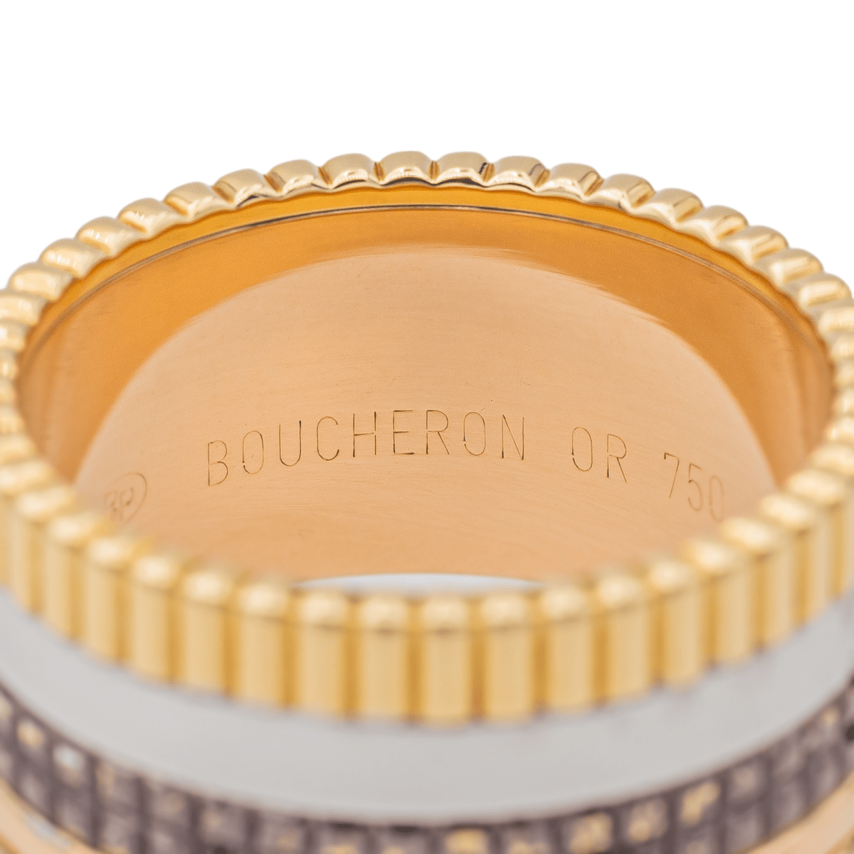 Boucheron Bague Quatre Or jaune, Or blanc, Or rose - Maison Eloe