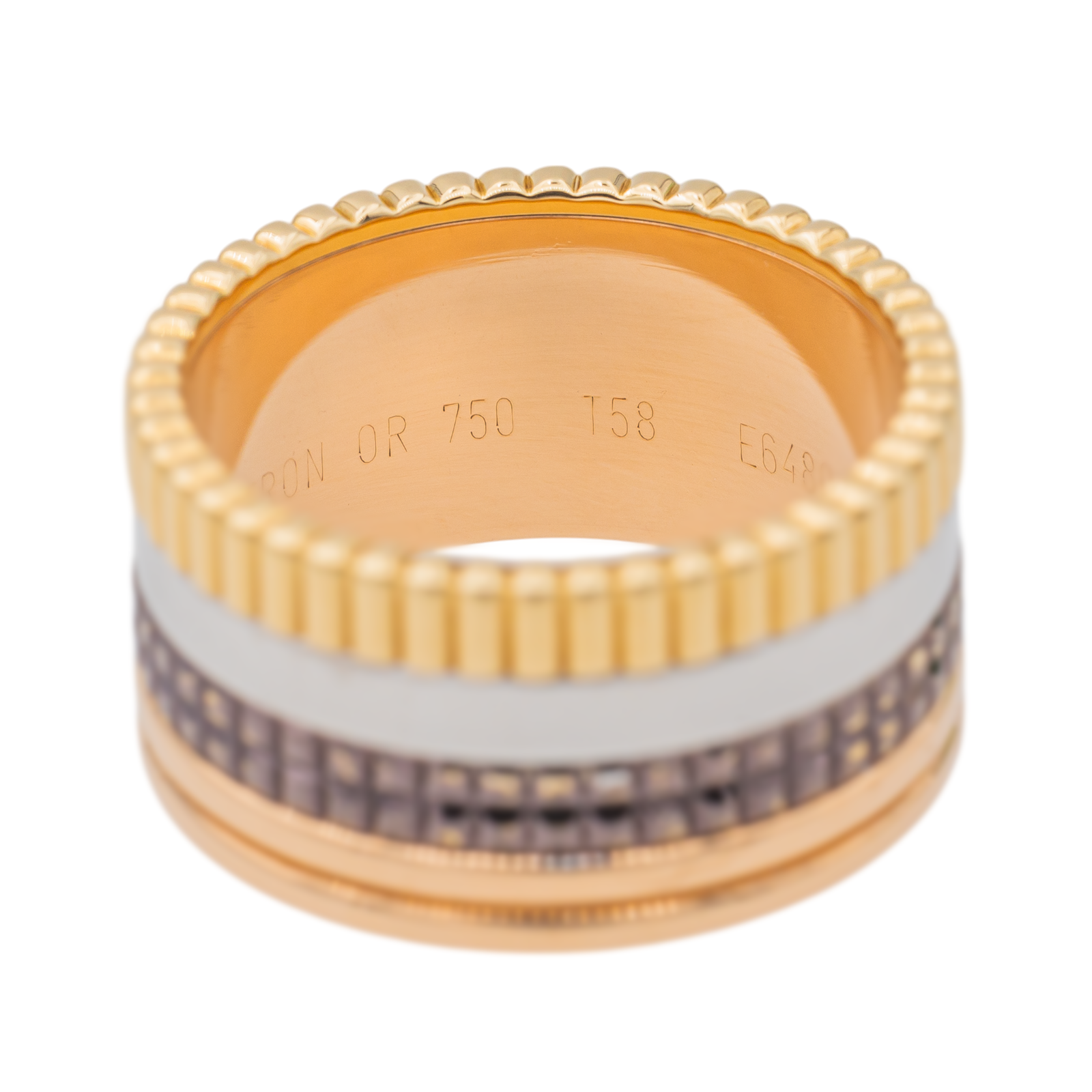 Boucheron Ring Quatre Yellow gold, White gold, Rose gold