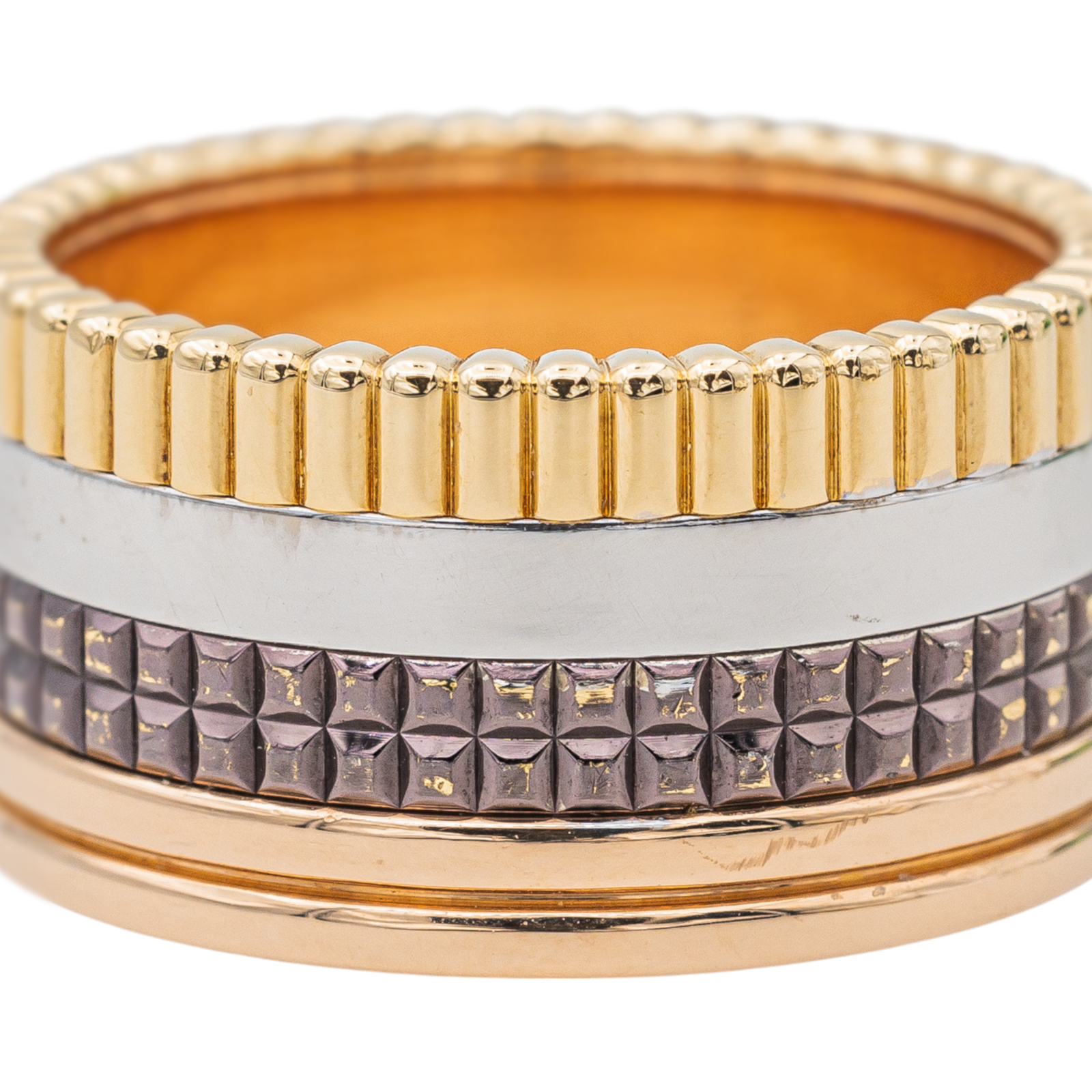 Boucheron Ring Quatre Yellow gold, White gold, Rose gold