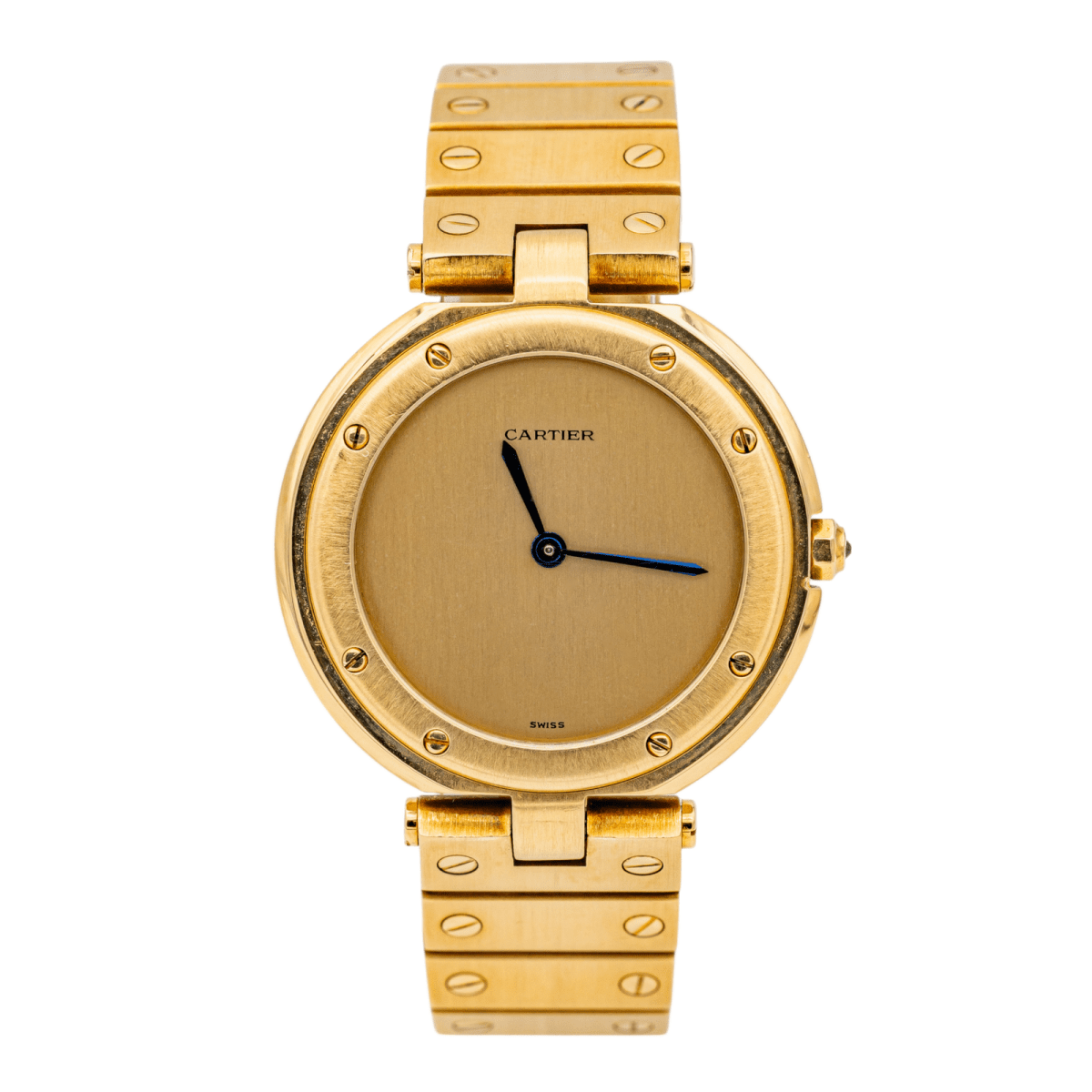 Cartier Montre Santos Vendome "Ghost Dial" Or jaune - Maison Eloe