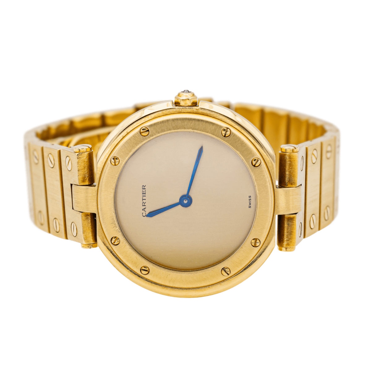 Cartier Montre Santos Vendome "Ghost Dial" Or jaune - Maison Eloe