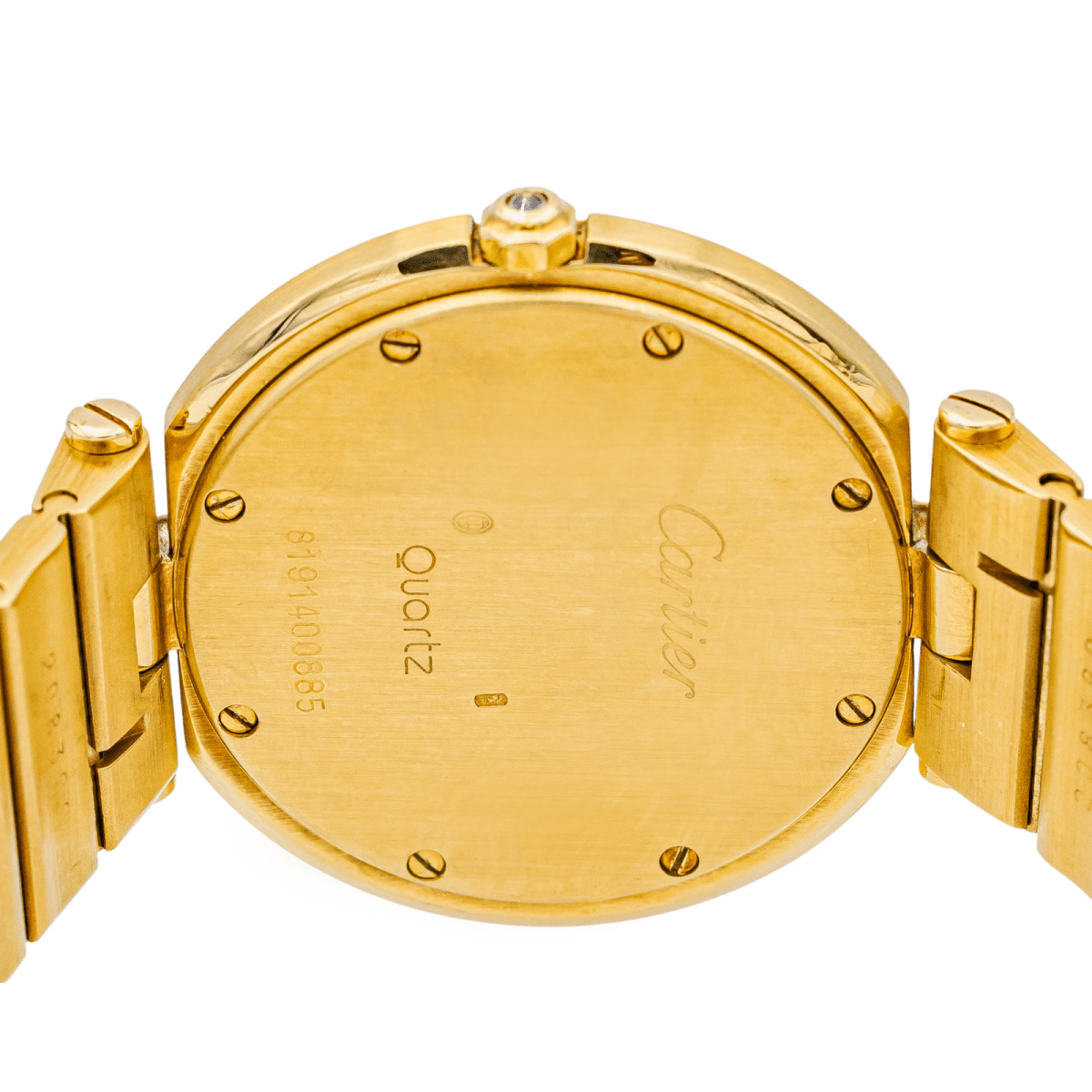 Cartier Montre Santos Vendome "Ghost Dial" Or jaune - Maison Eloe