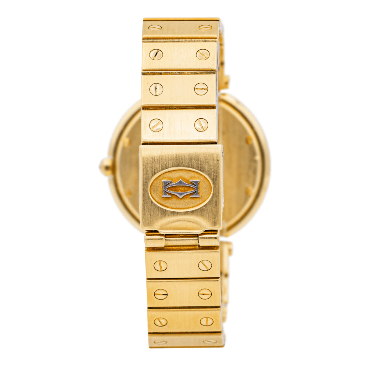 Cartier Montre Santos Vendome "Ghost Dial" Or jaune - Maison Eloe