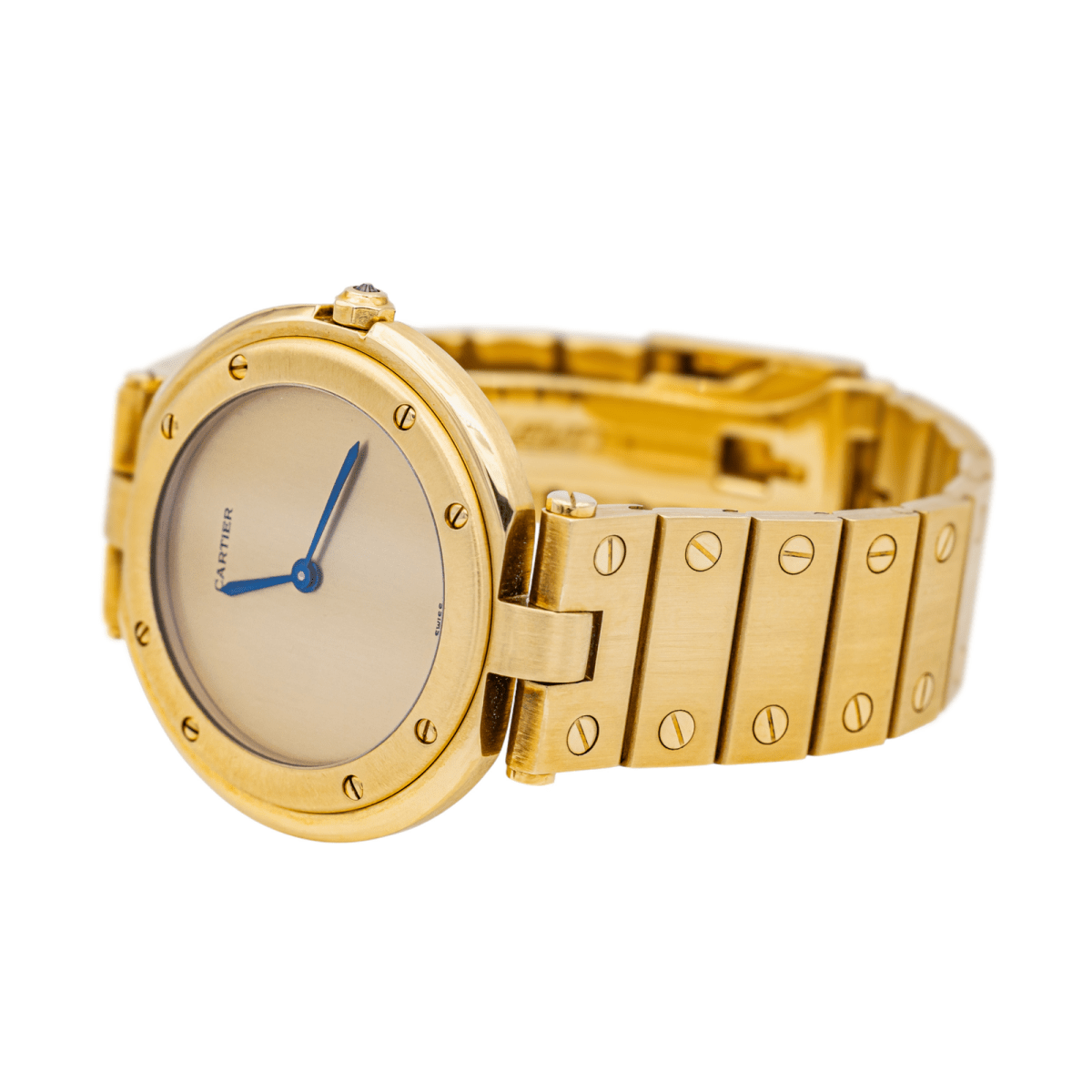 Cartier Montre Santos Vendome "Ghost Dial" Or jaune - Maison Eloe