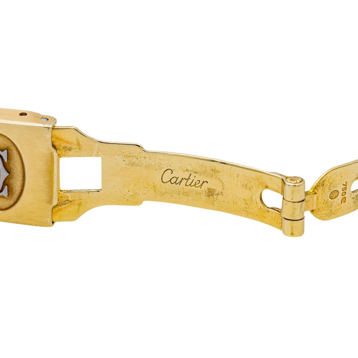 Cartier Montre Santos Vendome "Ghost Dial" Or jaune - Maison Eloe