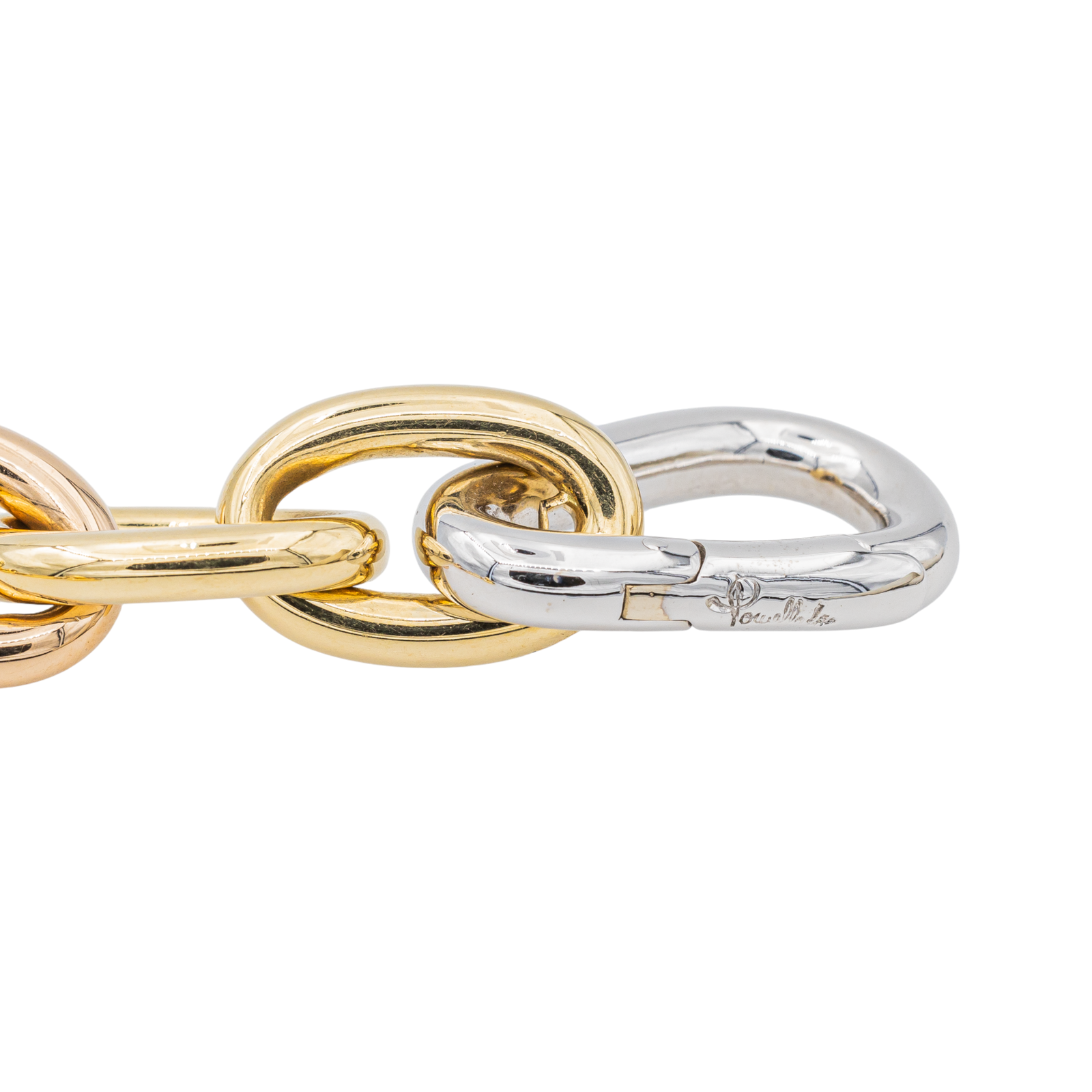 Pomellato Bracelet Chaîne Iconica Or jaune, Or blanc, Or rose