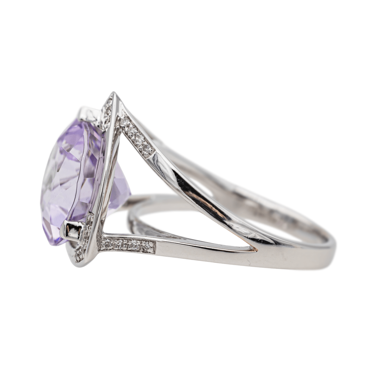 Mauboussin Bague Cocktail Mes couleurs à toi Or blanc Améthyste - Maison Eloe