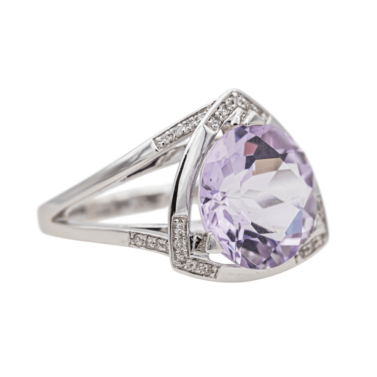 Mauboussin Bague Cocktail Mes couleurs à toi Or blanc Améthyste - Maison Eloe