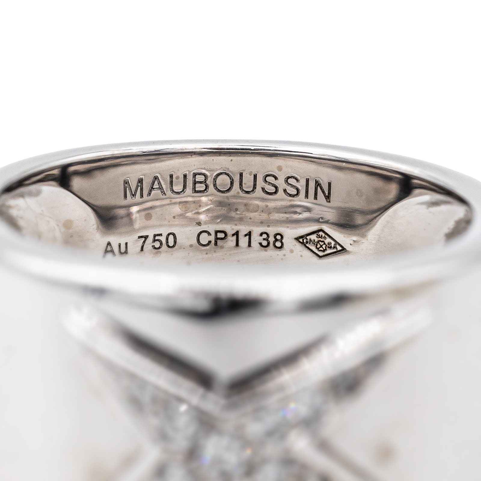 Mauboussin Divine Star Ring White Gold Diamond