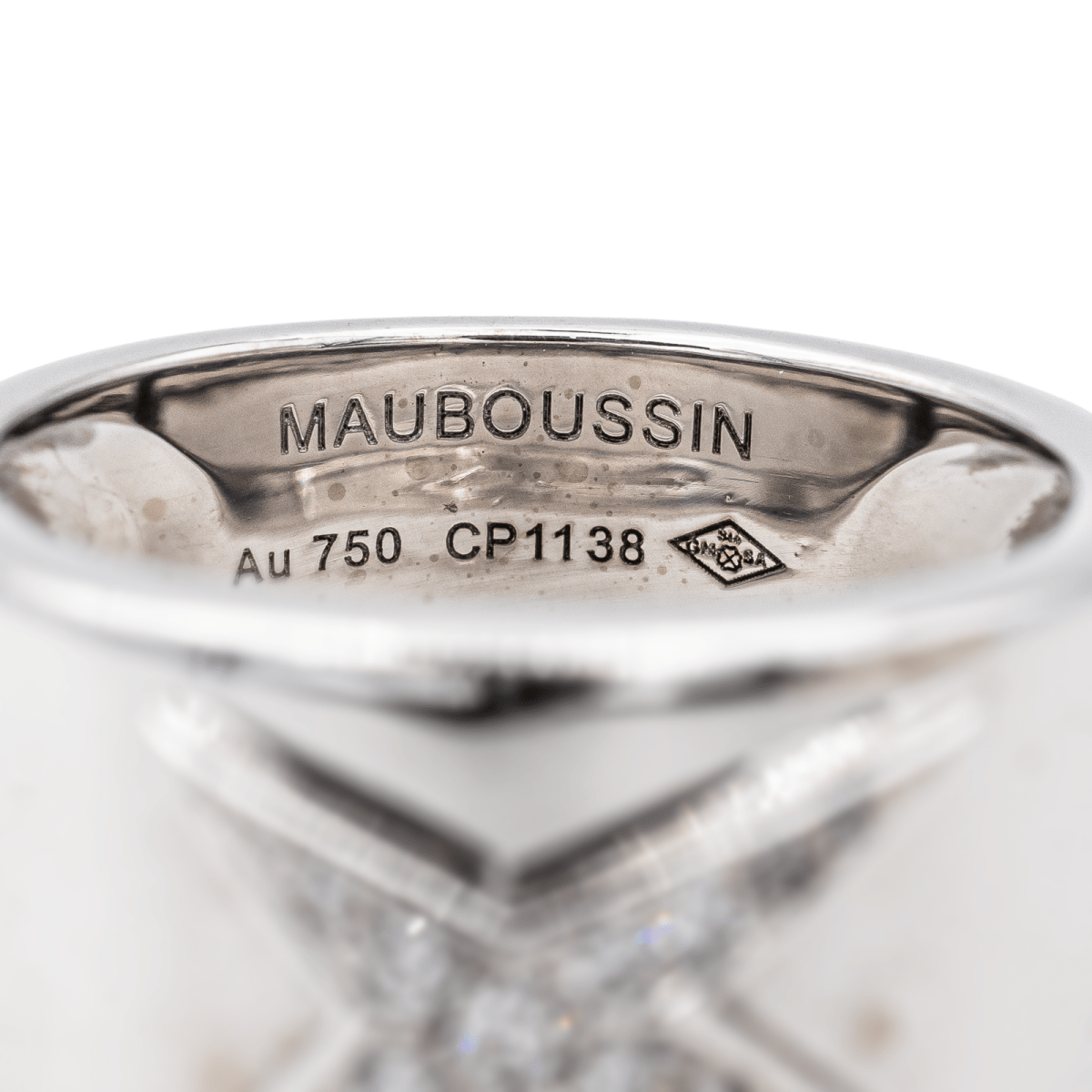 Mauboussin Bague Etoile divine Or blanc Diamant - Maison Eloe