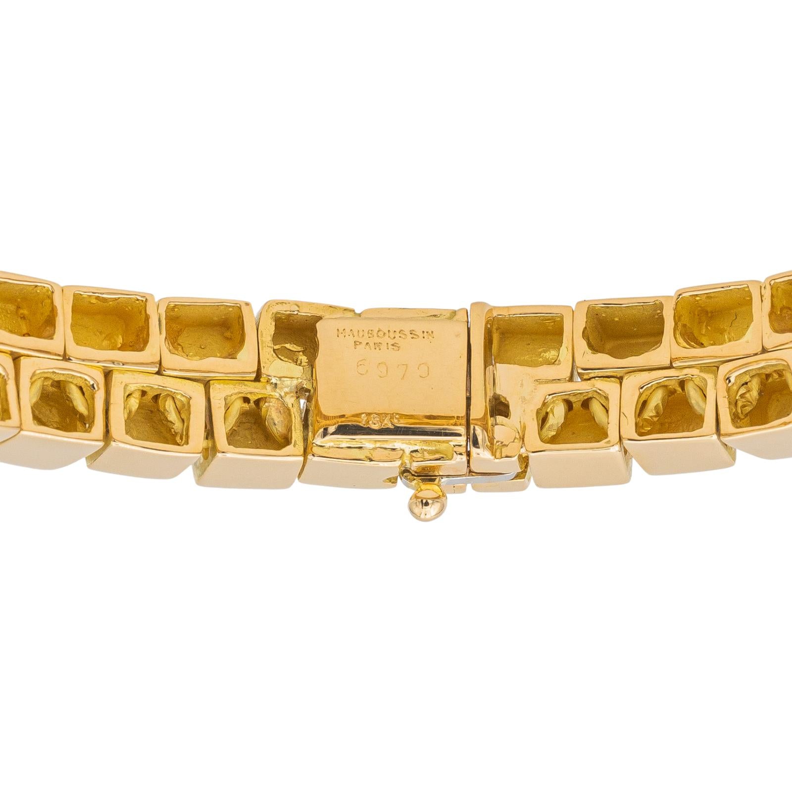 Mauboussin Bracelet Cubes Or jaune