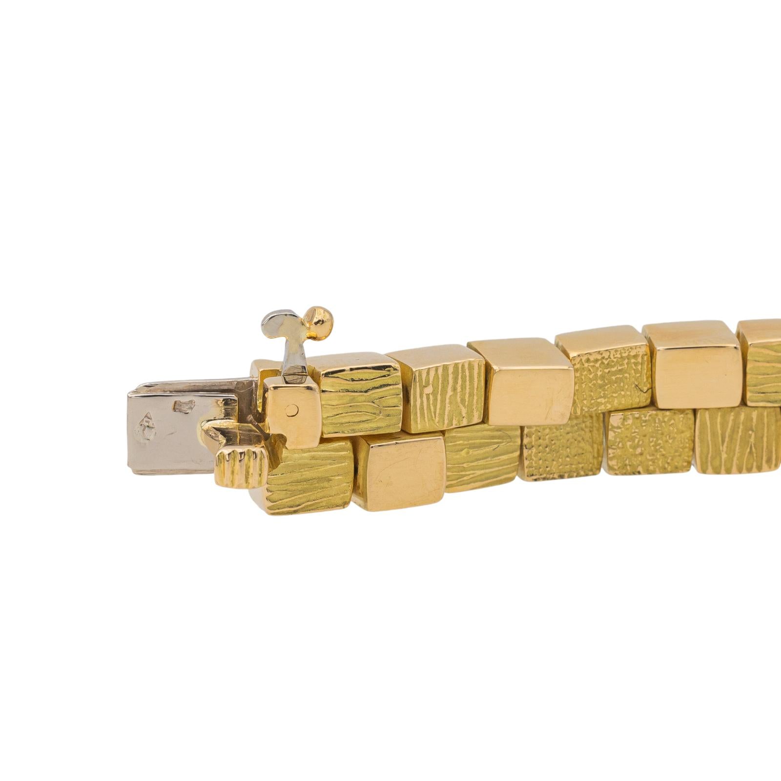 Mauboussin Bracelet Cubes Or jaune