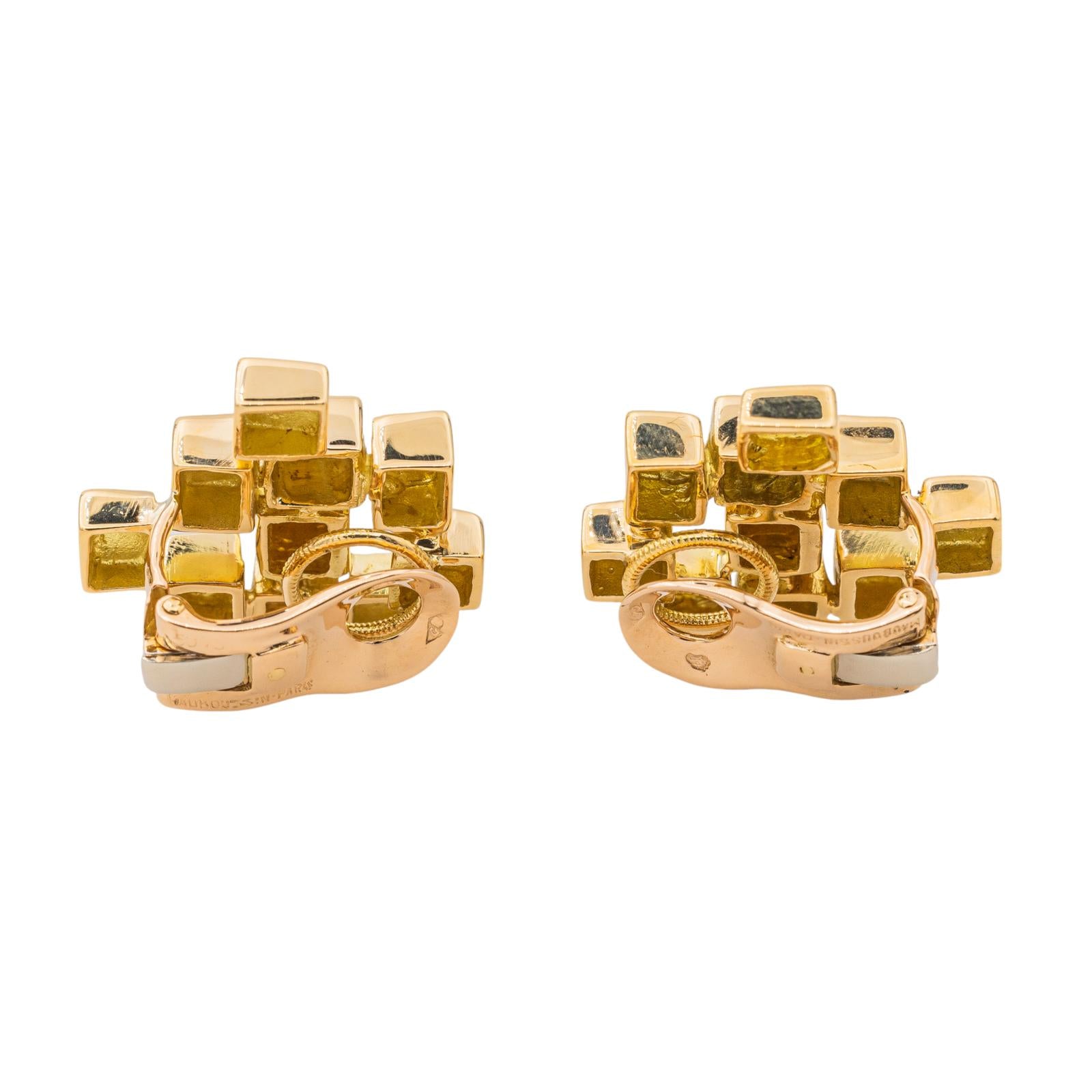 Mauboussin Yellow Gold Earrings