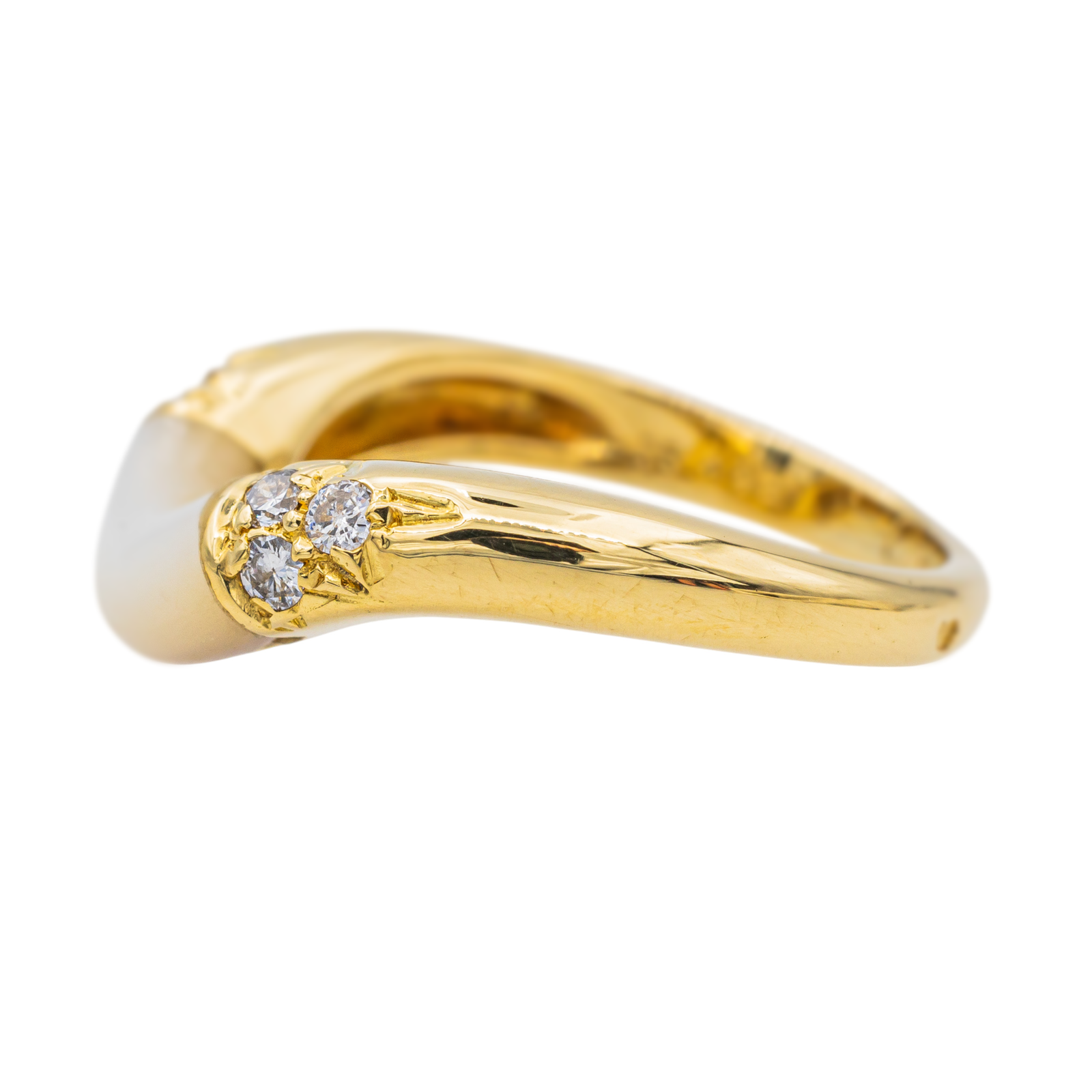 Cartier Yellow Gold Moonstone Ring