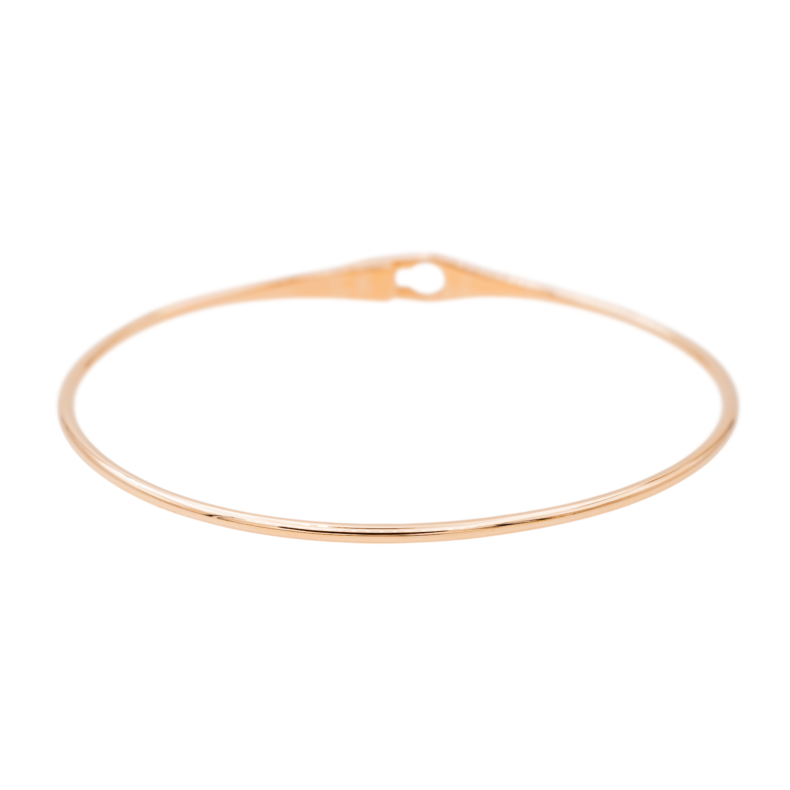 Dinh Van  Bracelet Jonc Serrure Or rose Diamant