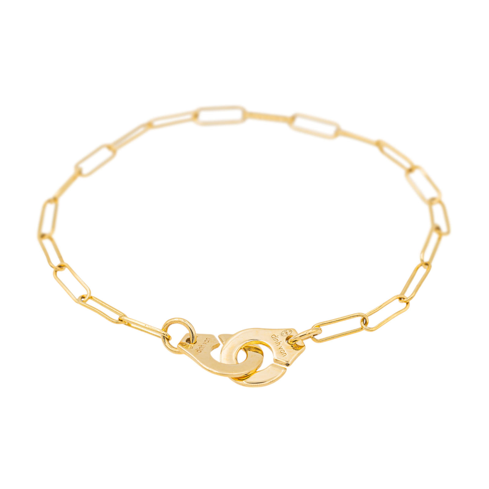Dinh Van Bracelet Menottes Or jaune