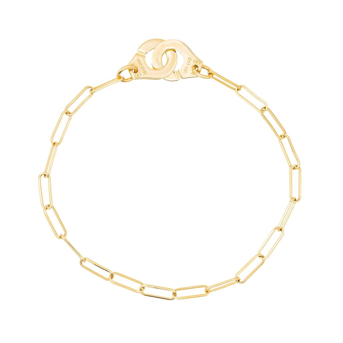 Dinh Van Bracelet Menottes Or jaune - Maison Eloe