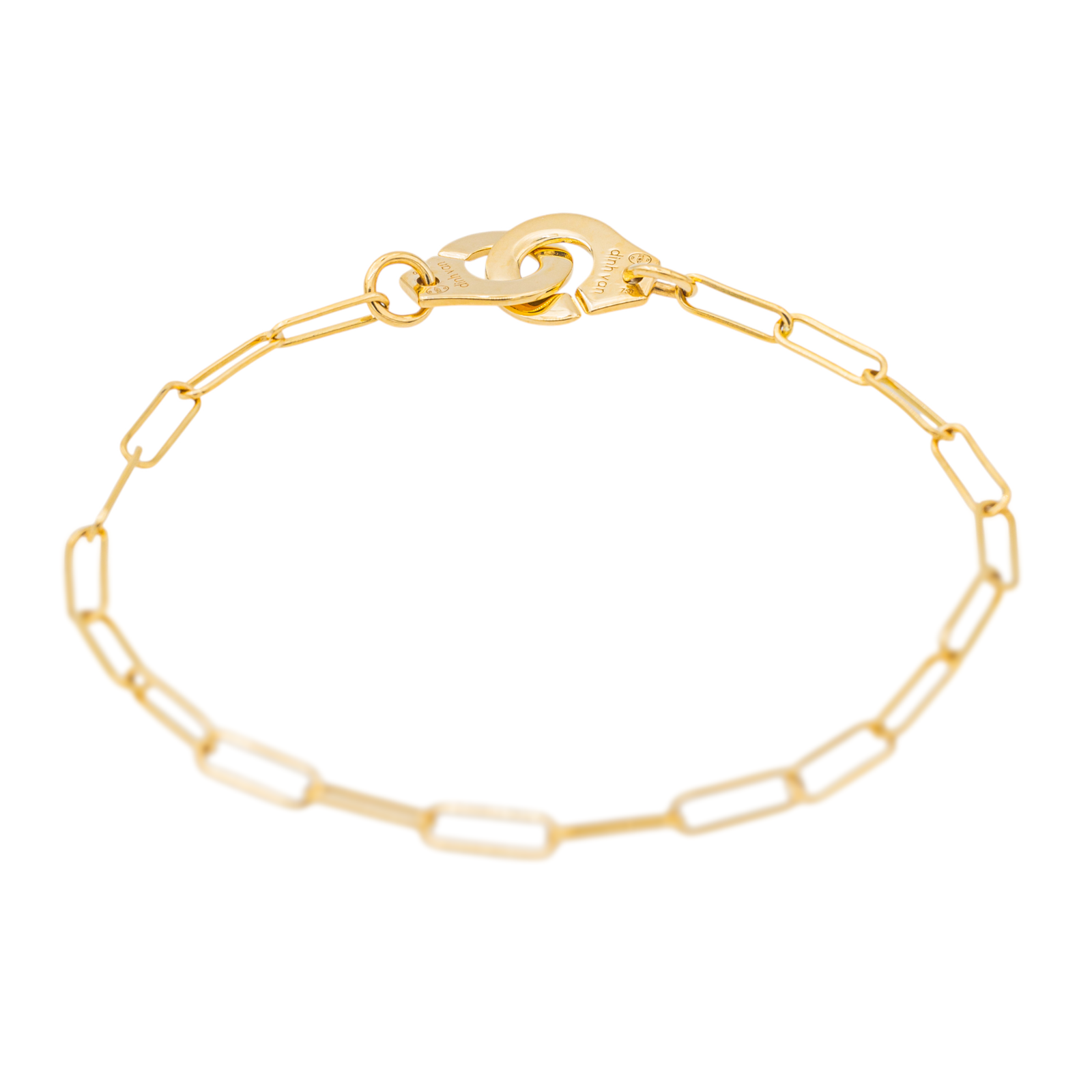Dinh Van Bracelet Menottes Or jaune
