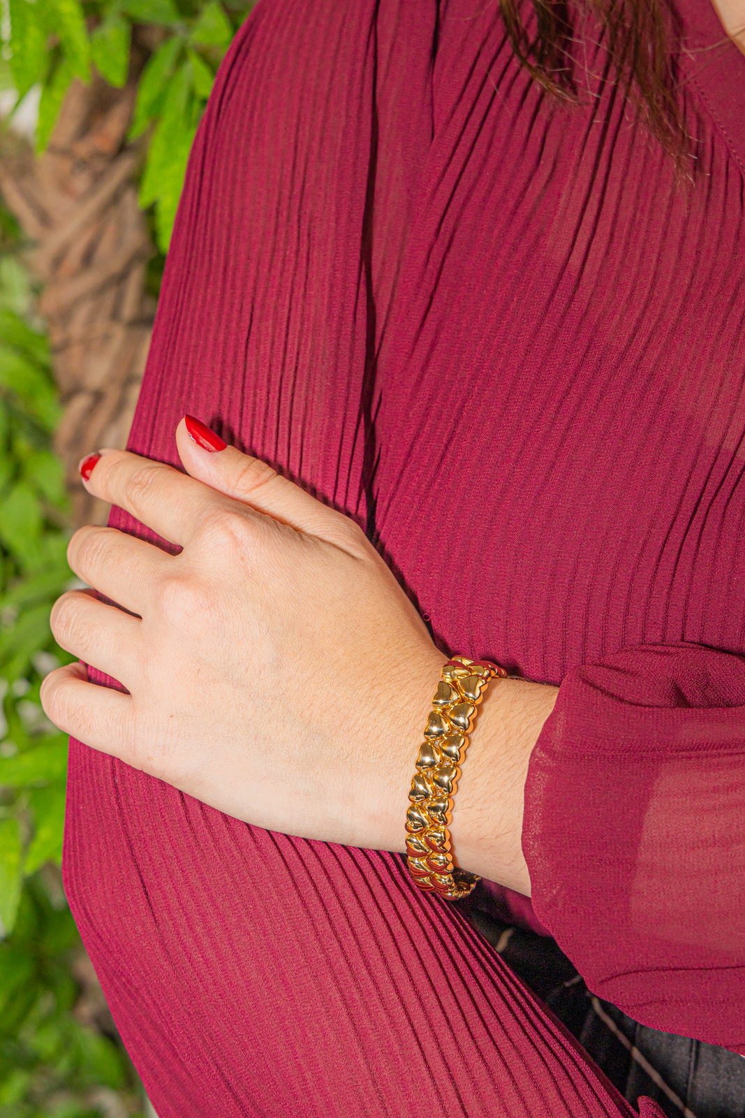 Cartier Bracelet Double cœur Or jaune