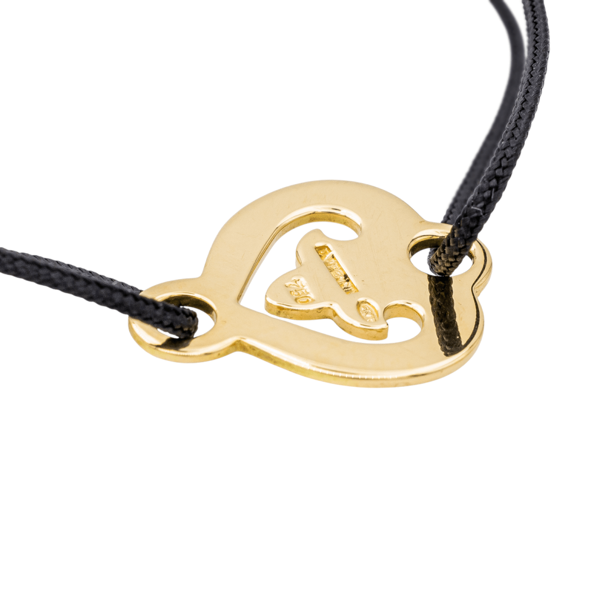 O.J. Perrin Bracelet Coeur Légendes Or jaune - Maison Eloe