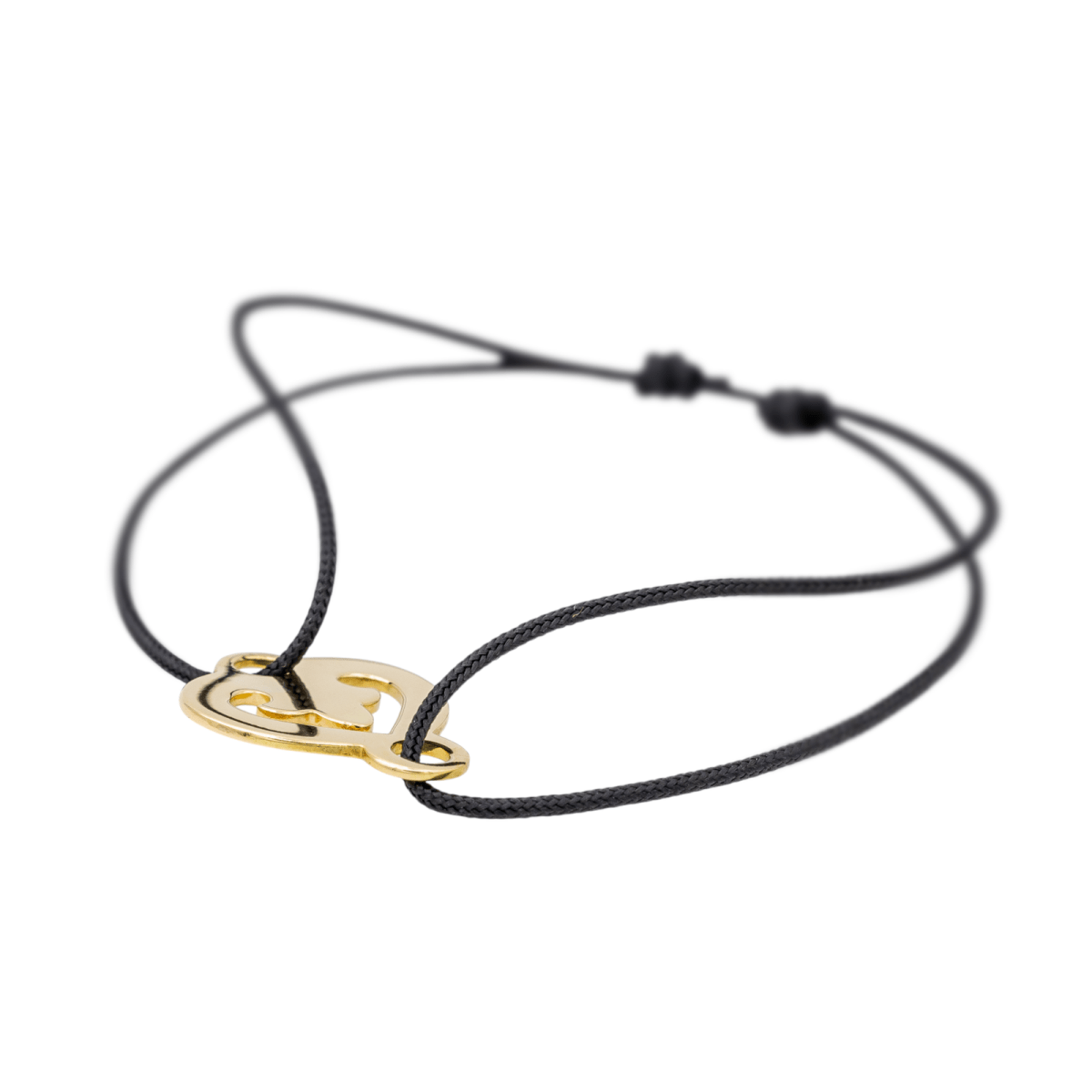 O.J. Perrin Bracelet Coeur Légendes Or jaune - Maison Eloe