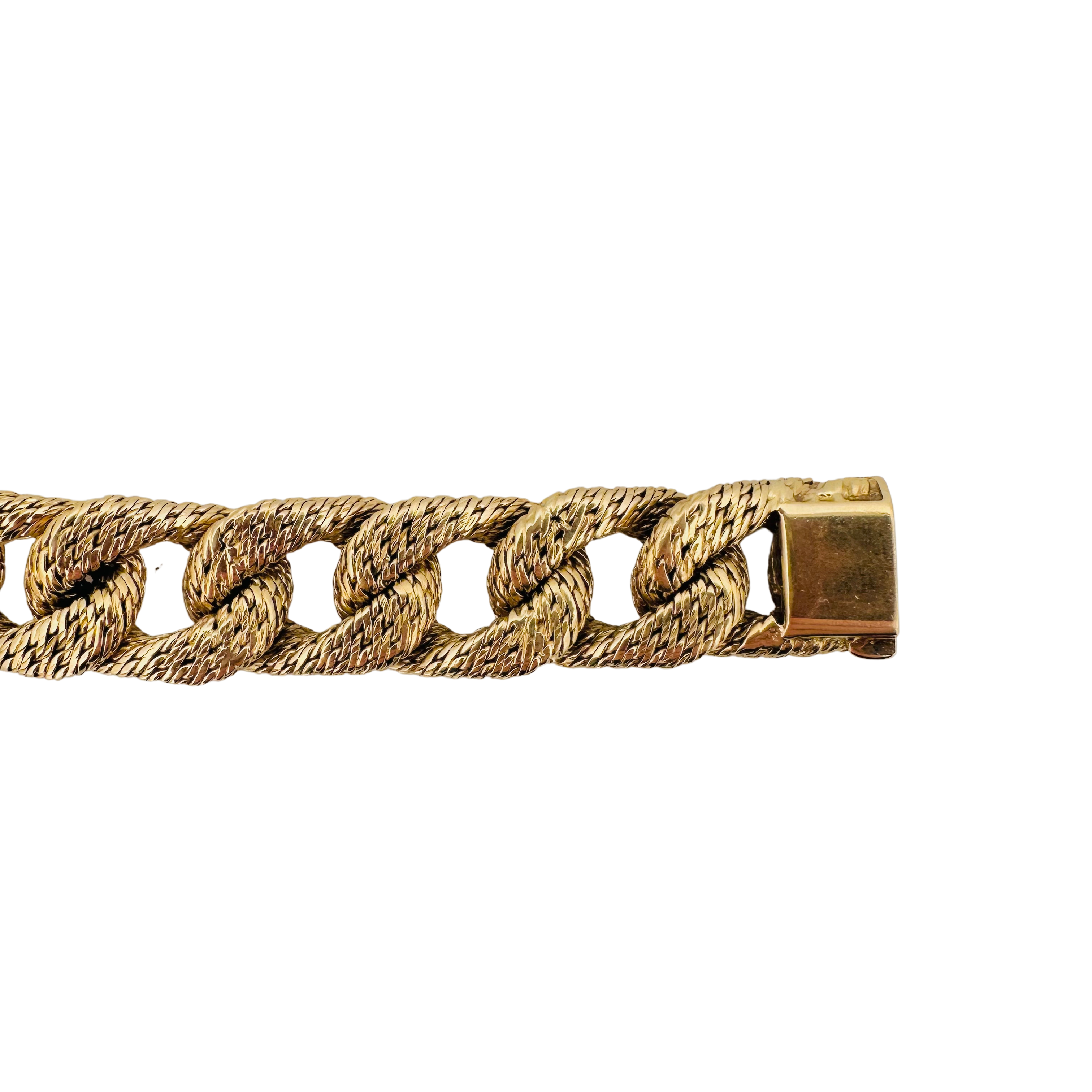Georges Lenfant yellow gold bracelet